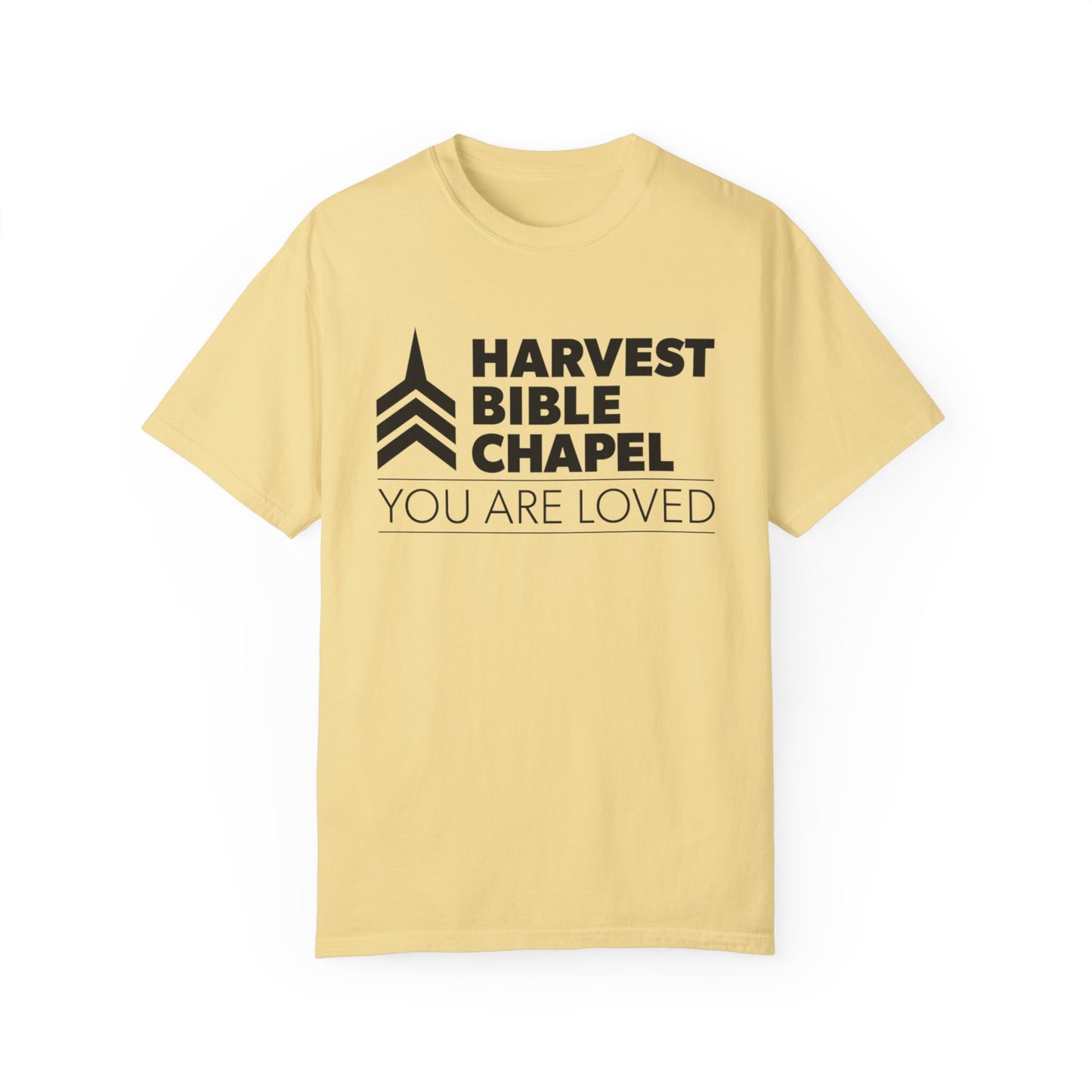 Premium You Are Loved Short Sleeve Garment-Dyed Tee