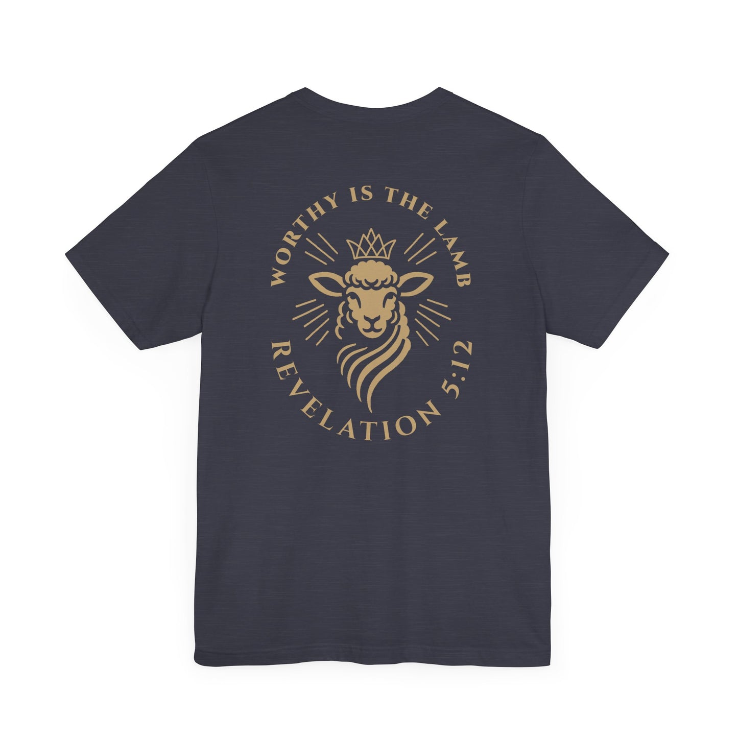 Revelation 5:12 Short Sleeve Tee