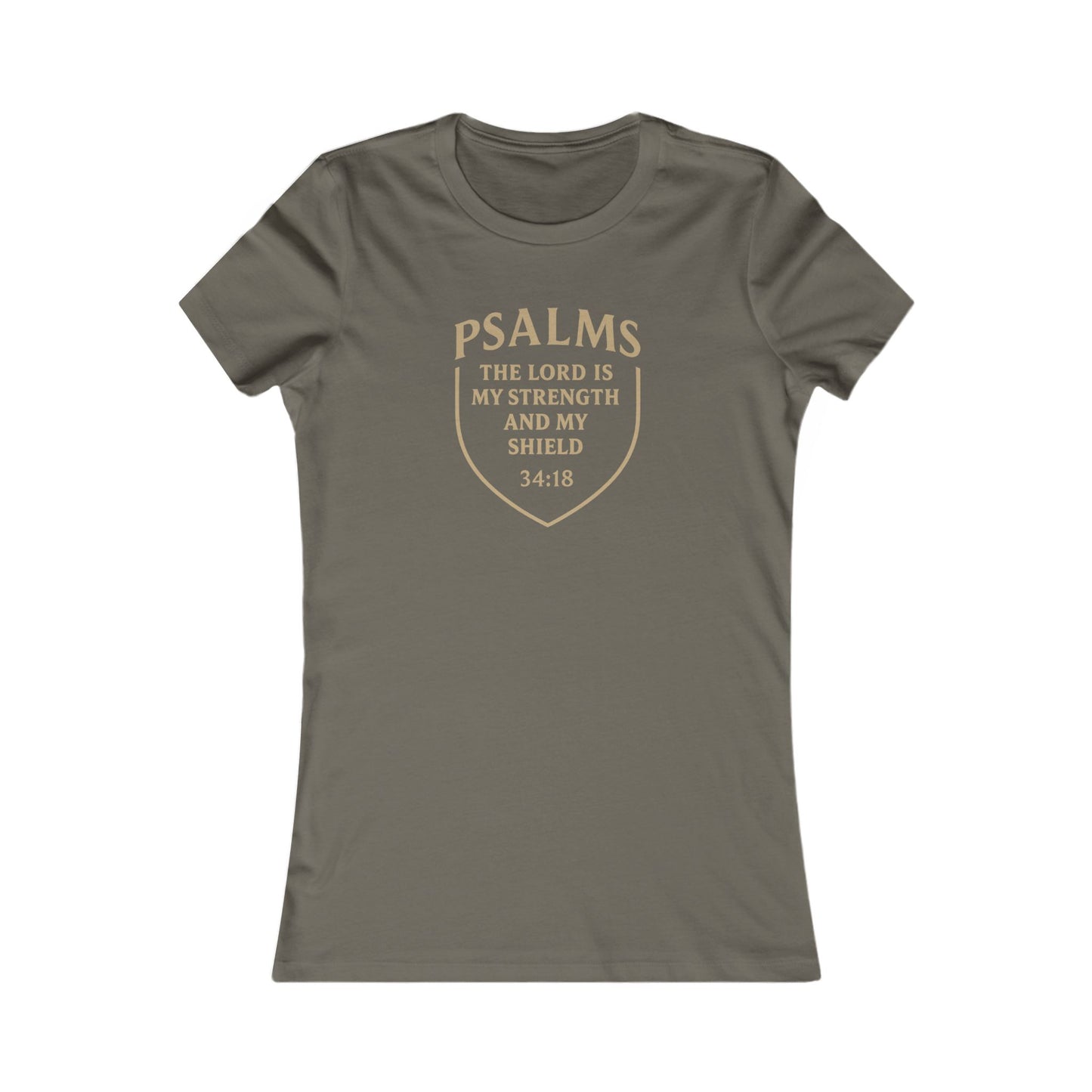 The Lord Is My Strength and Shield — Psalm 28:7 Women's Tee