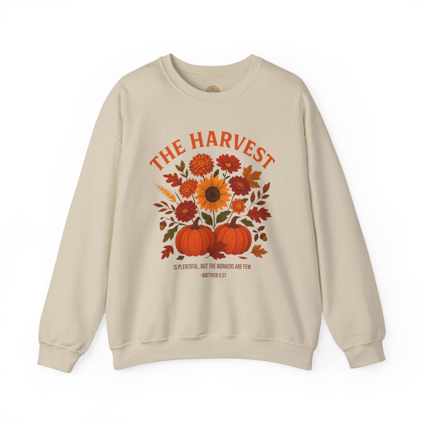 The Harvest – Christian Fall Crewneck (Matthew 9:37)