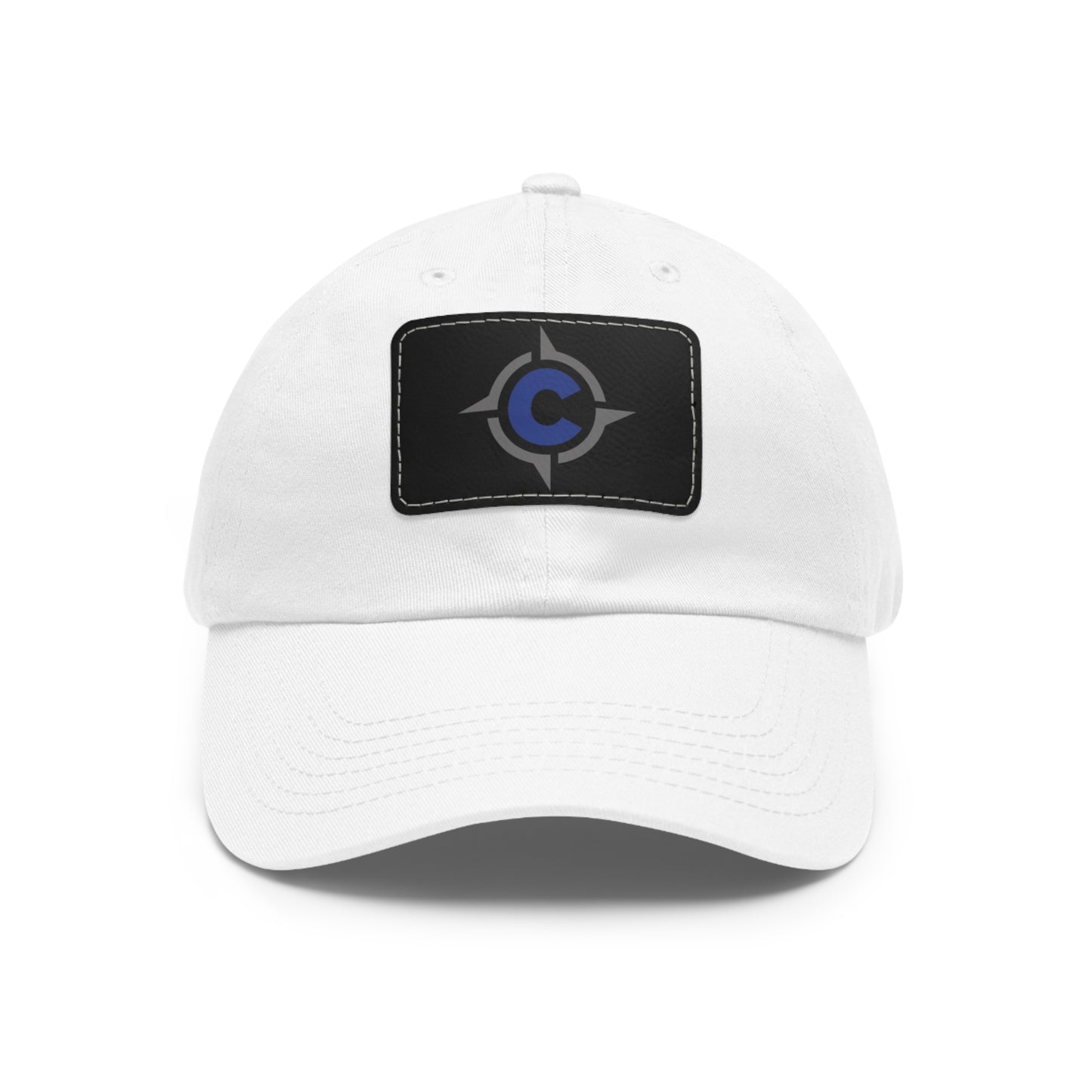 Compass Christian Church Dad Hat w/ Leather Patch