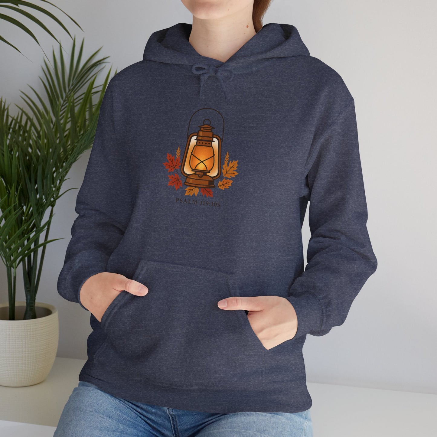 Lamp To My Feet – Psalm 119:105 Christian Fall Hoodie