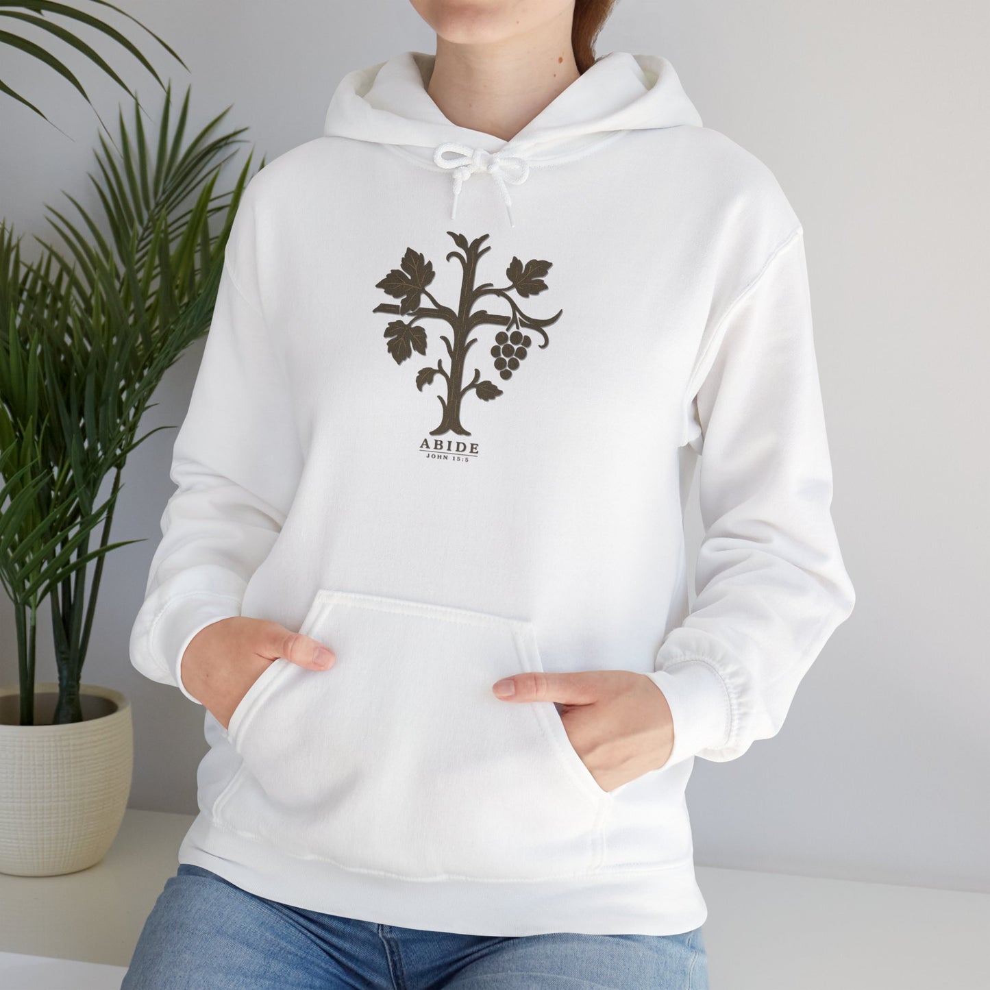 Abide – John 15:5 Hoodie