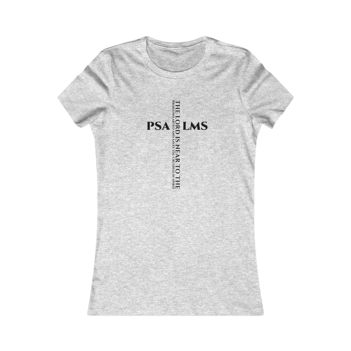 The Lord Is Near — Psalm 34:18 Women's Short Sleeve Tee