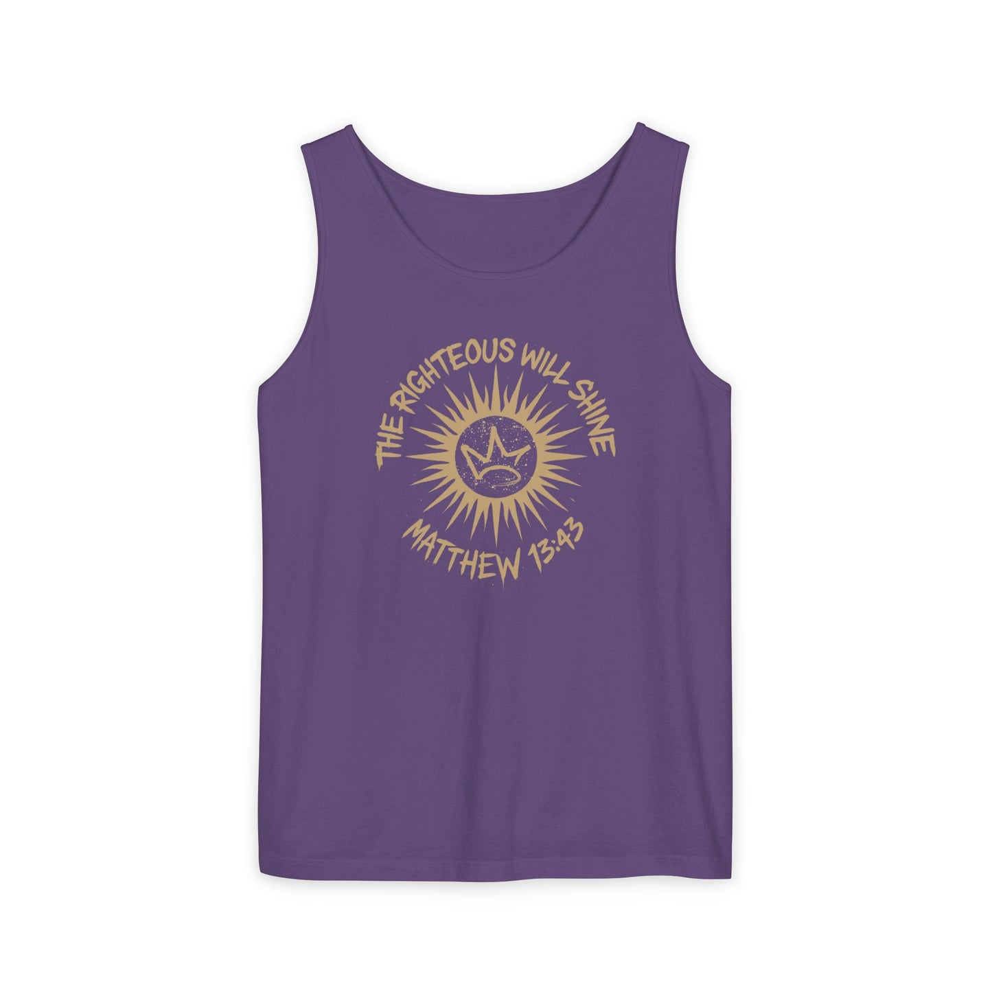 Shine Like the Sun – Matthew 13:43 Christian Tank Top