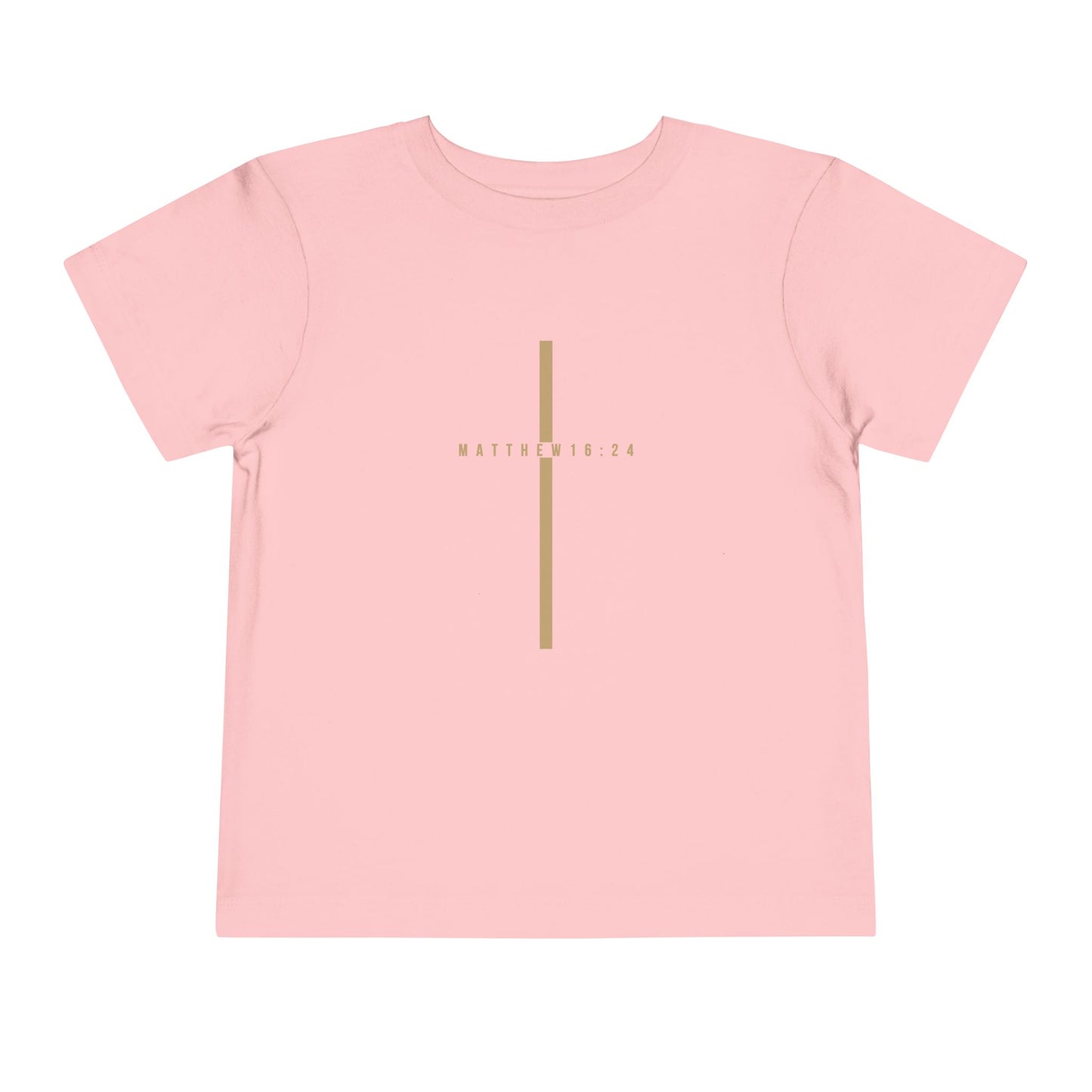 Toddler Take Up Your Cross Tee (Matthew 16:24)