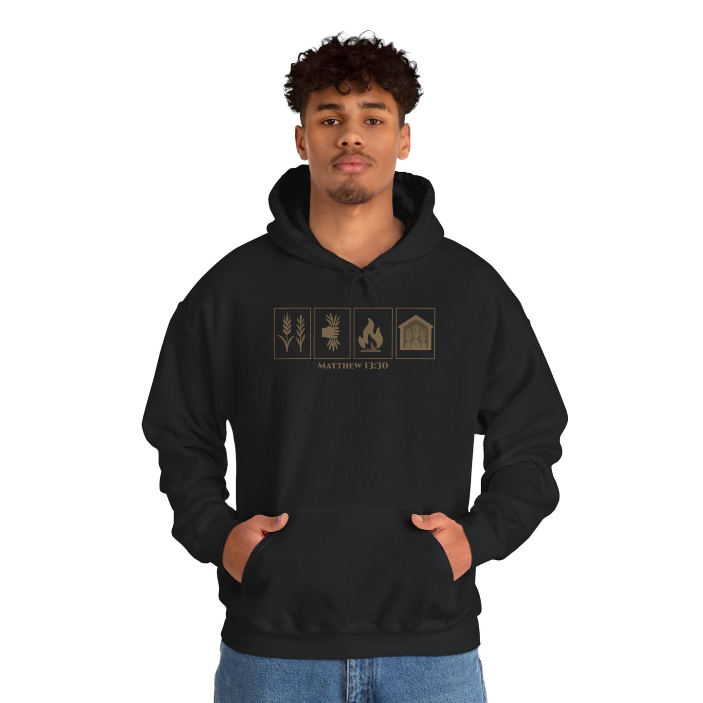 Parable of the Weeds – Matthew 13:30 Christian Hoodie