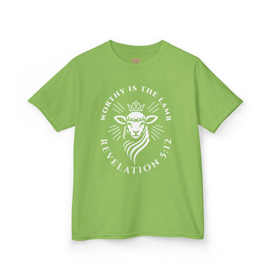 Youth Worthy Is The Lamb Tee (Revelation 5:12)
