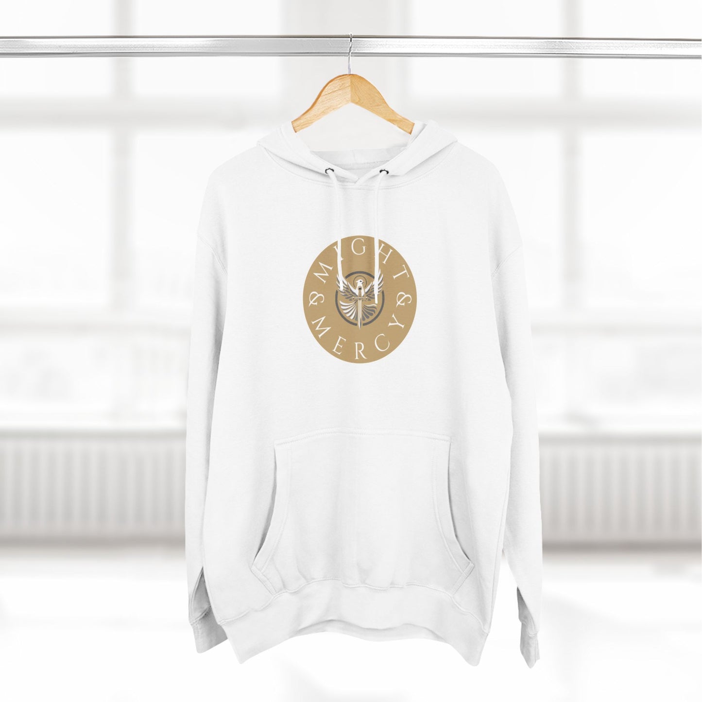 Might & Mercy Signature Logo Hoodie