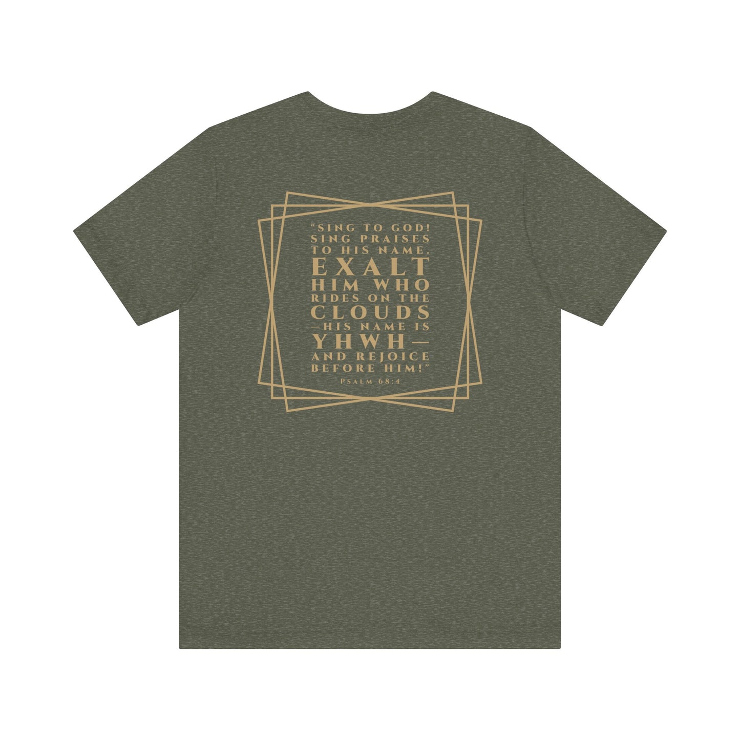 Psalm 68:4 Short Sleeve Tee