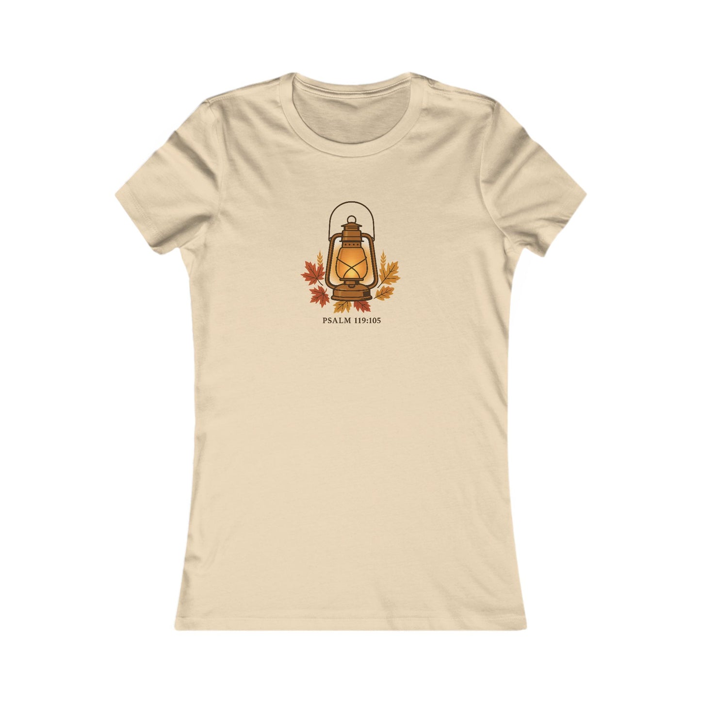 Lamp To My Feet – Psalm 119:105 Women’s Christian Fall Tee