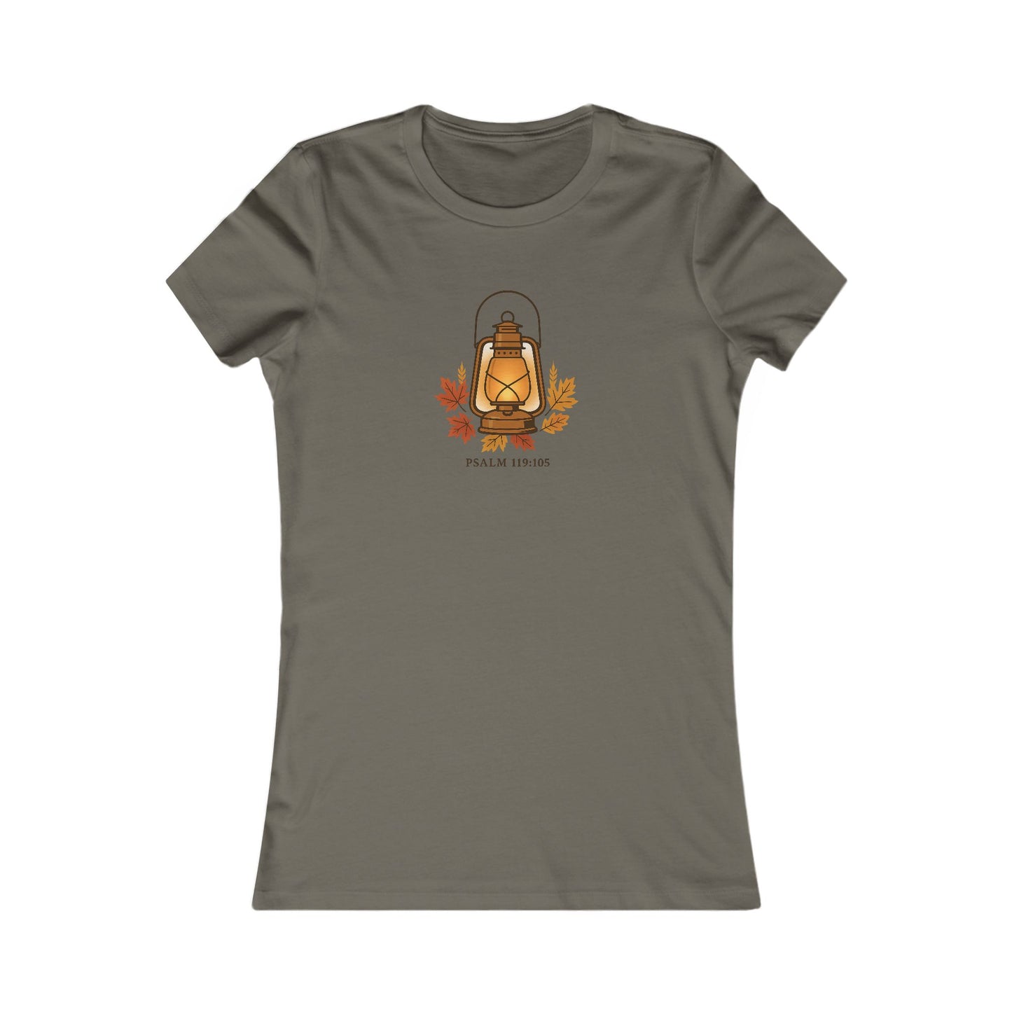 Lamp To My Feet – Psalm 119:105 Women’s Christian Fall Tee