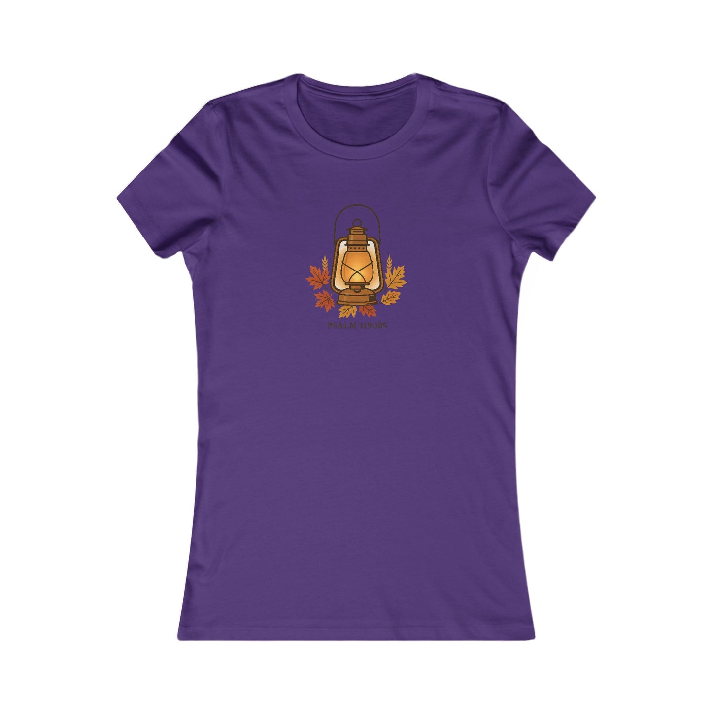 Lamp To My Feet – Psalm 119:105 Women’s Christian Fall Tee