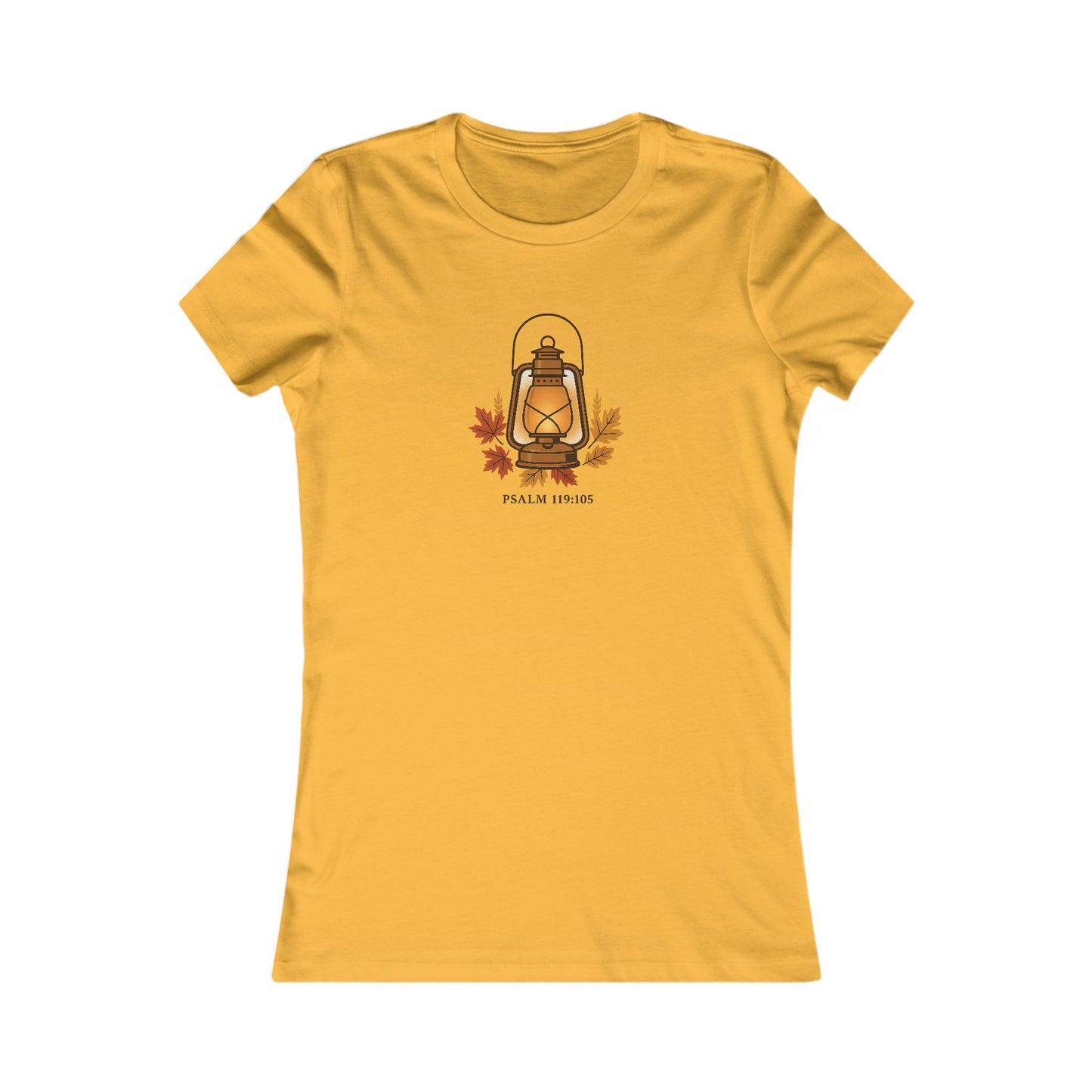 Lamp To My Feet – Psalm 119:105 Women’s Christian Fall Tee