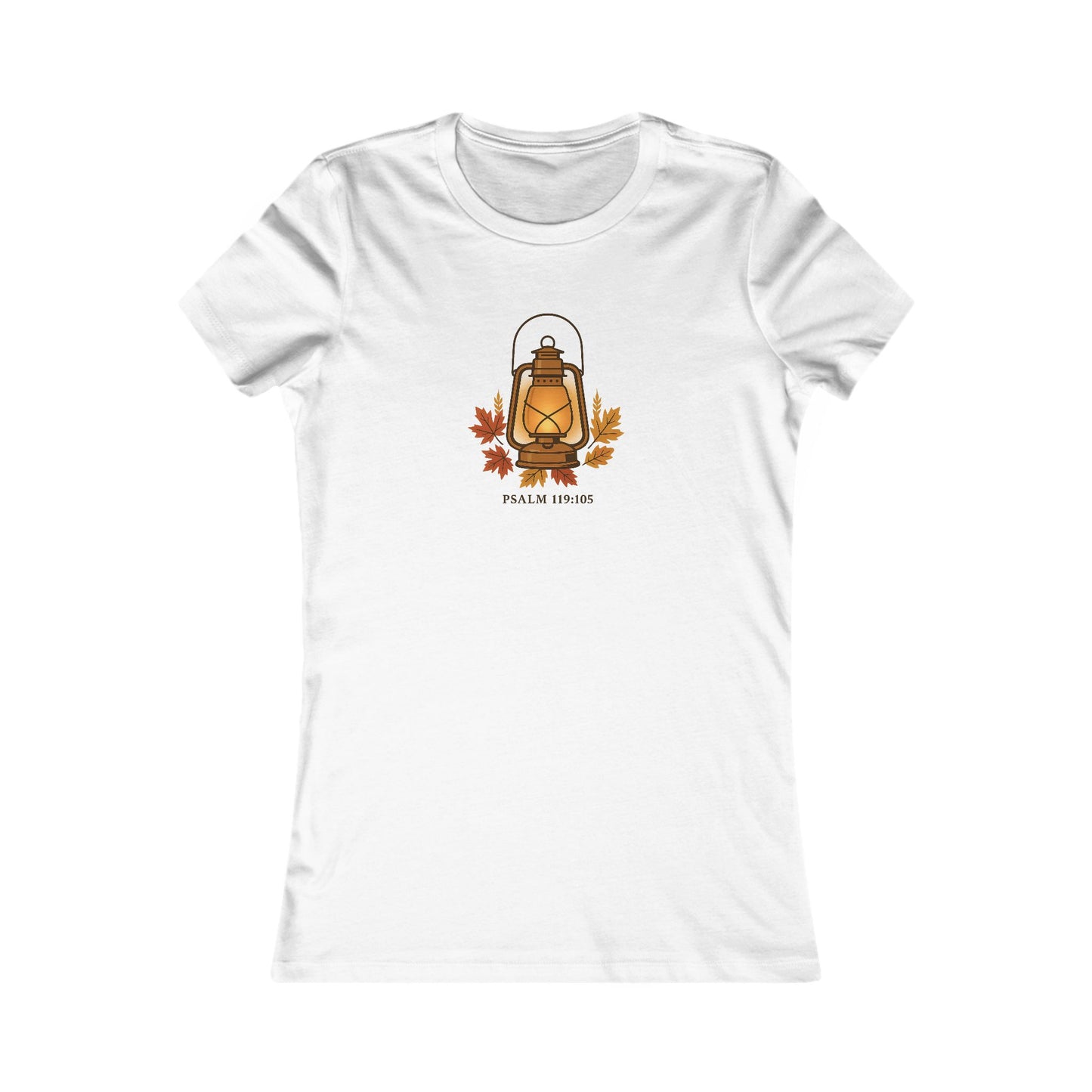 Lamp To My Feet – Psalm 119:105 Women’s Christian Fall Tee