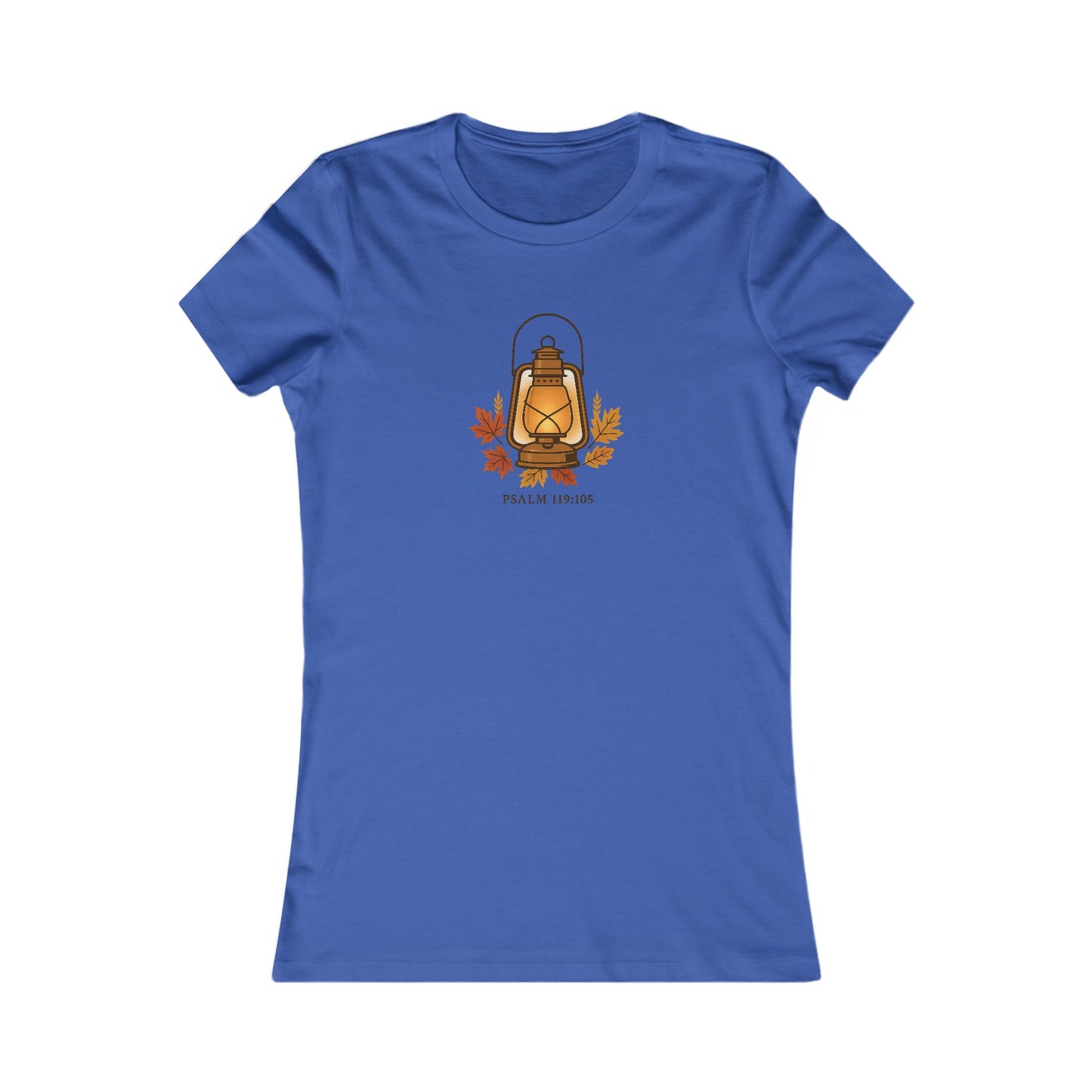 Lamp To My Feet – Psalm 119:105 Women’s Christian Fall Tee