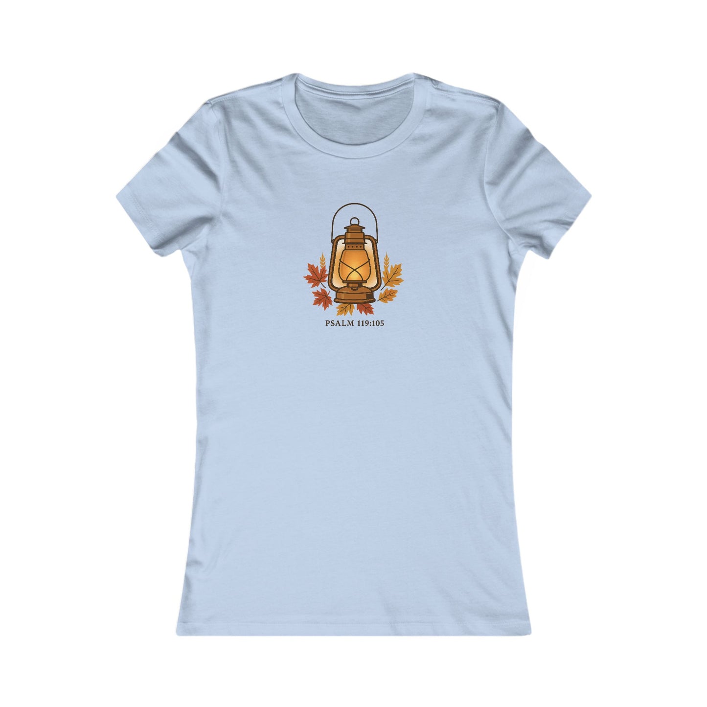 Lamp To My Feet – Psalm 119:105 Women’s Christian Fall Tee