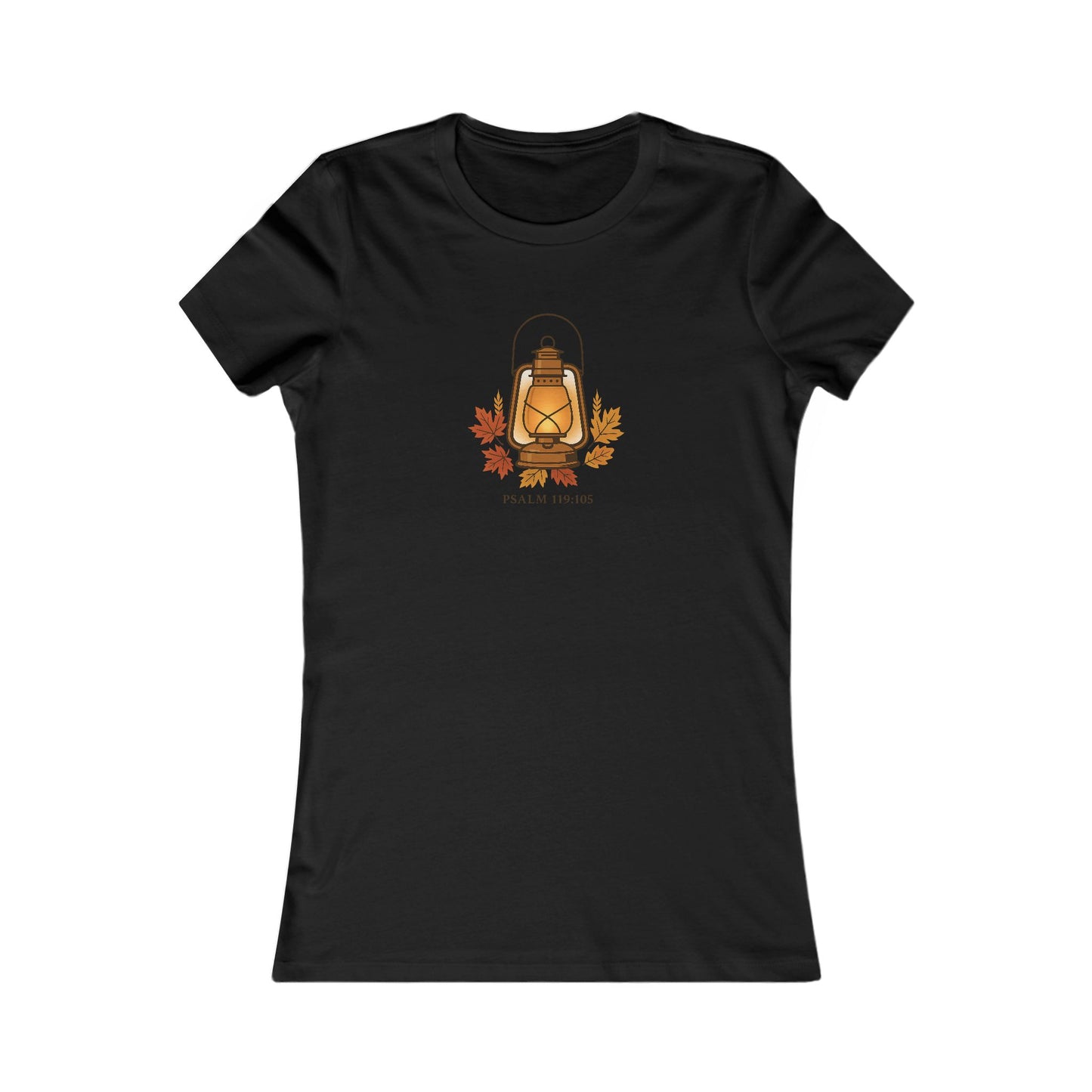 Lamp To My Feet – Psalm 119:105 Women’s Christian Fall Tee