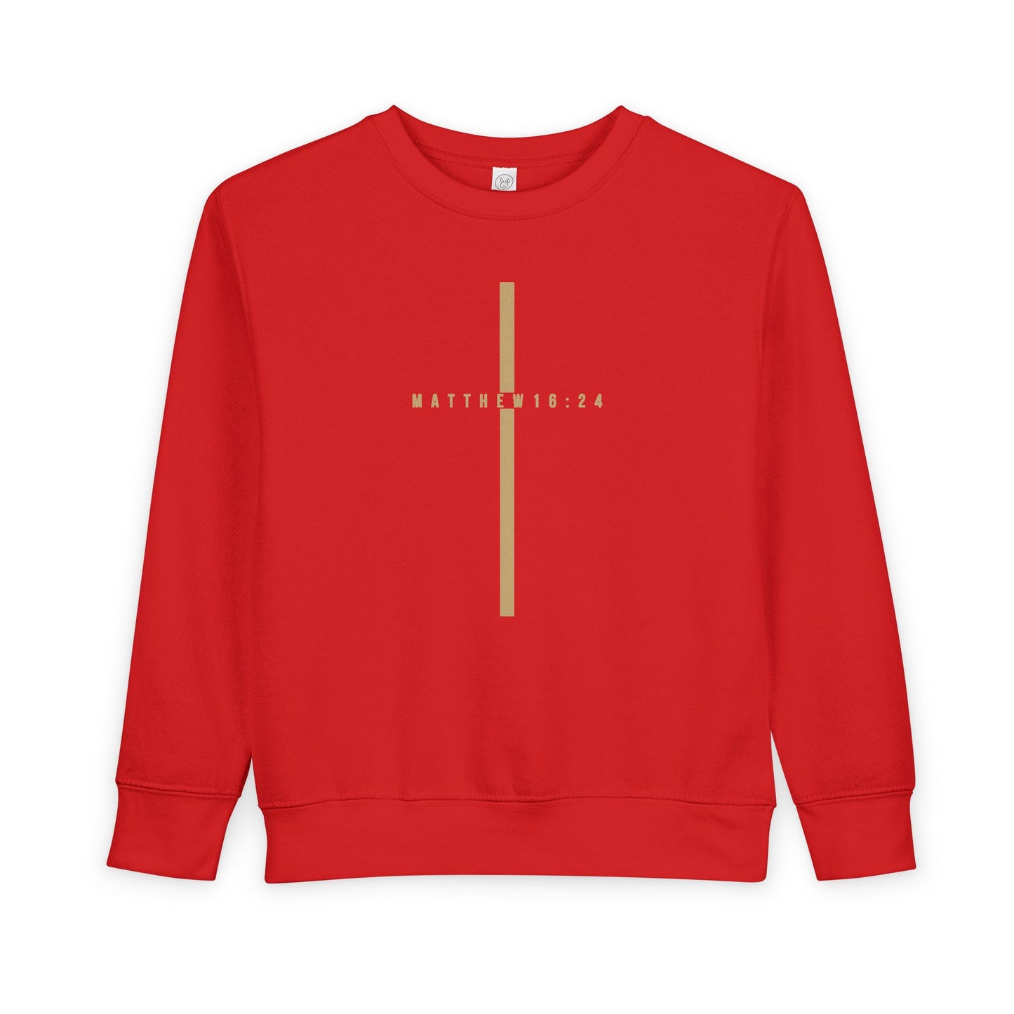 Matthew 16:24 Toddler Crewneck