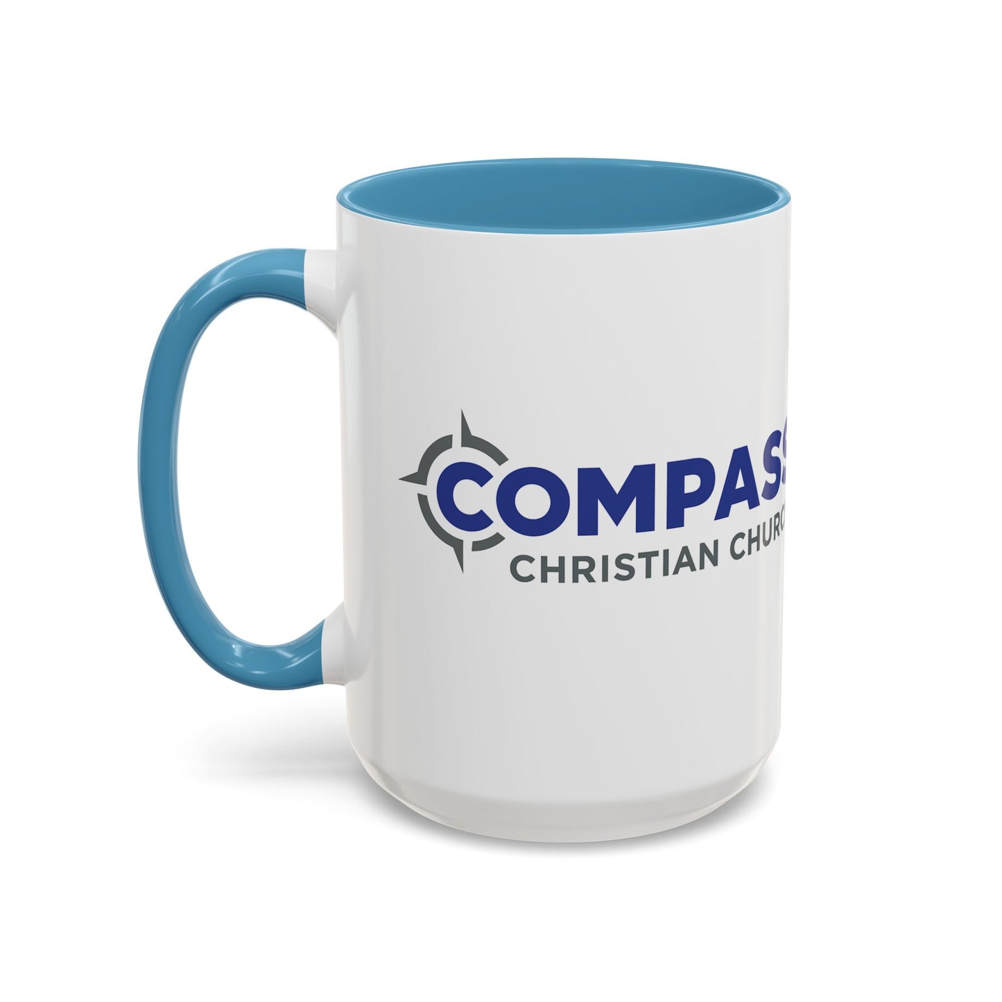 Compass Christian Church Accent Coffee Mug - 11/15oz
