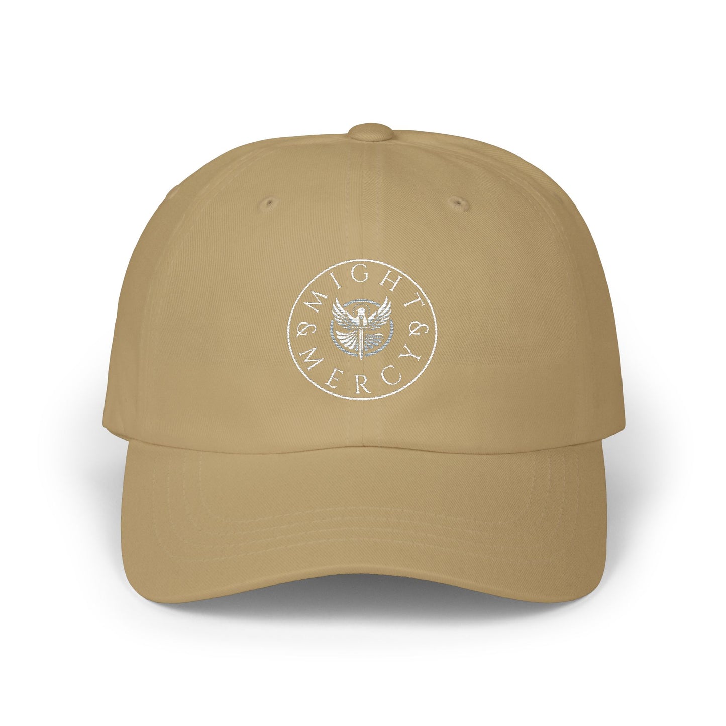 Might & Mercy Embroidered Logo Dad Cap