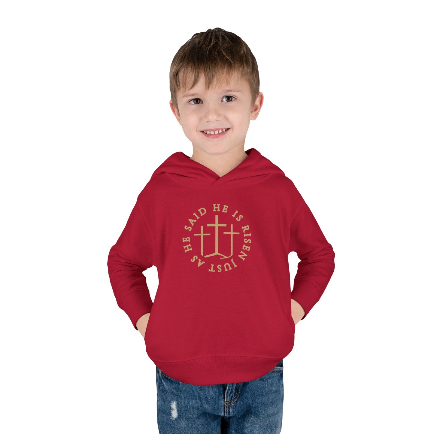 Toddler He Is Risen Hoodie (Matthew 28:6)