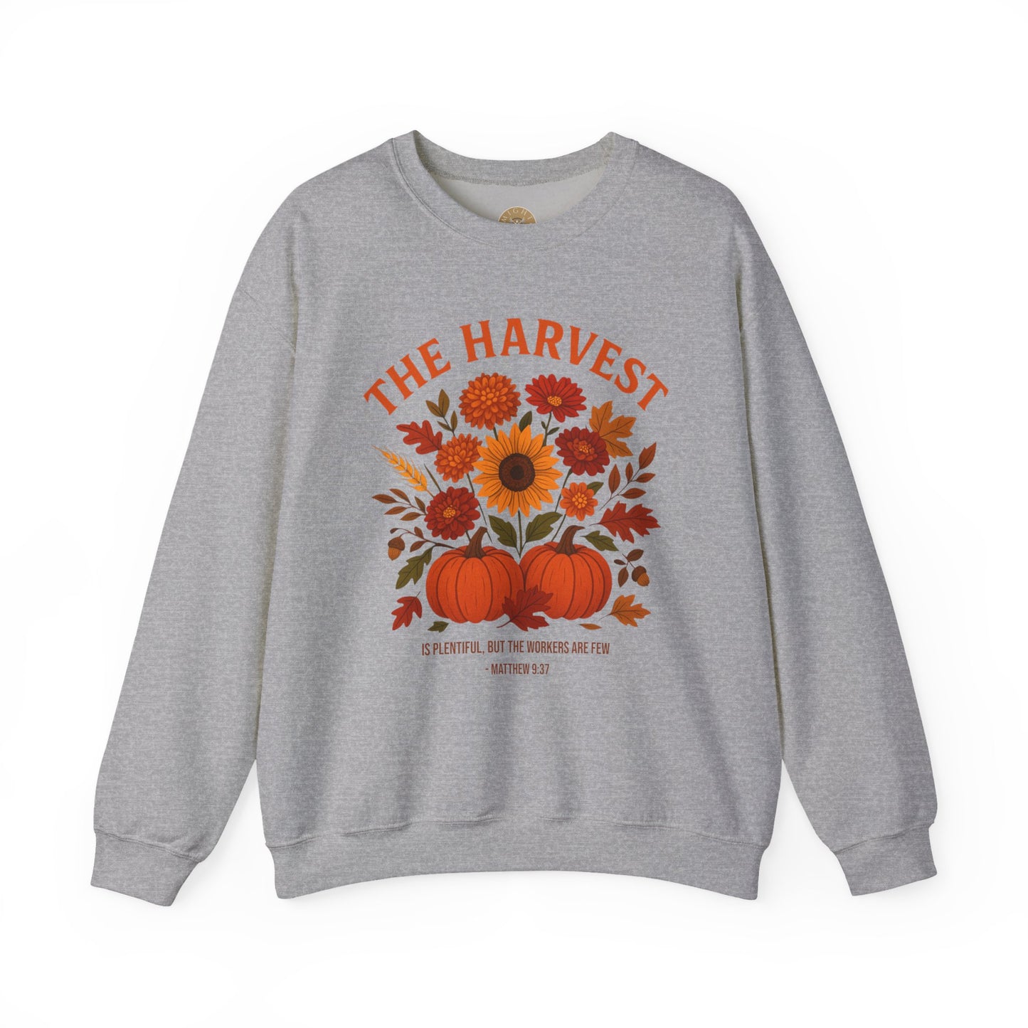 The Harvest – Christian Fall Crewneck (Matthew 9:37)