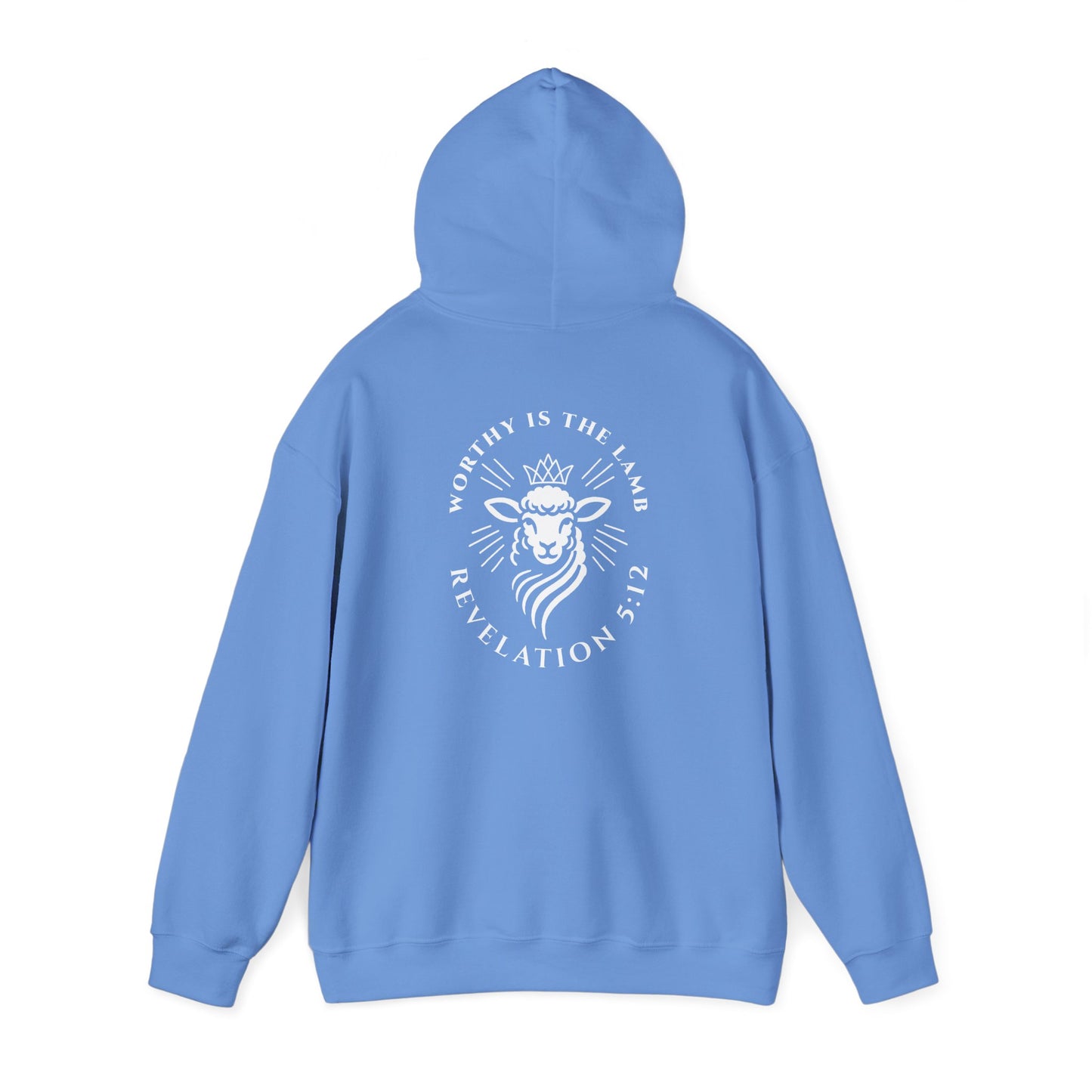 Worthy is the Lamb (Revelation 5:12) Hooded Sweatshirt