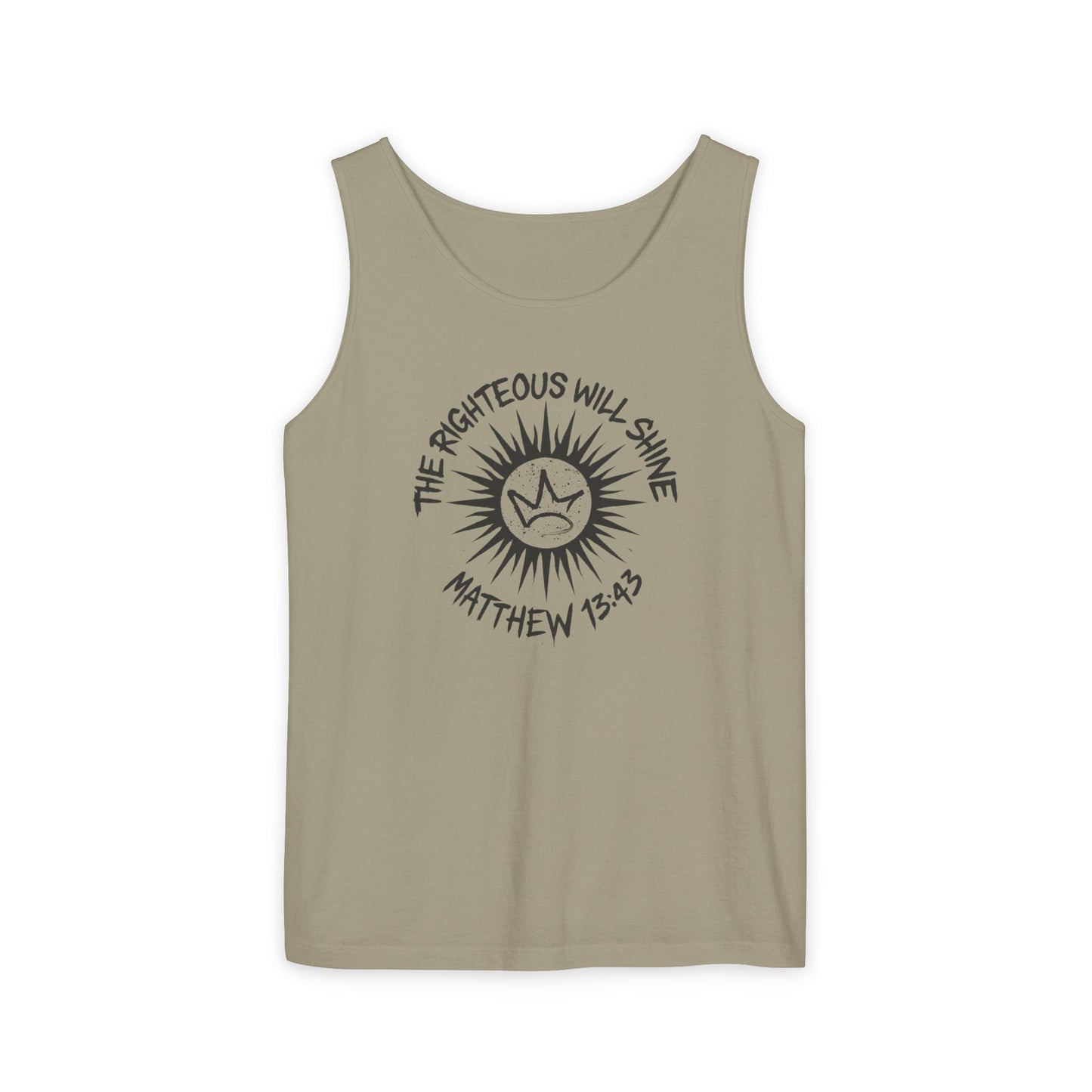 Shine Like the Sun – Matthew 13:43 Christian Tank Top