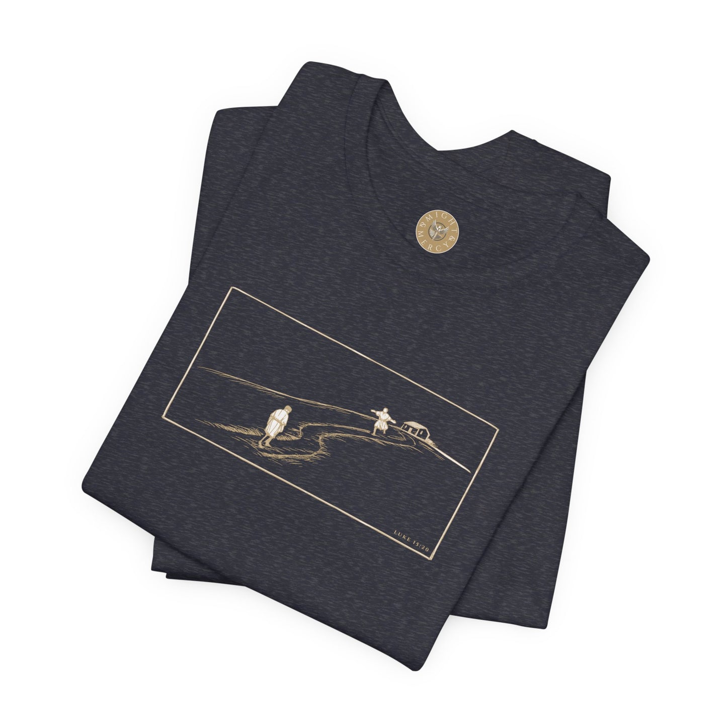 He Ran - Luke 15:20 Tee