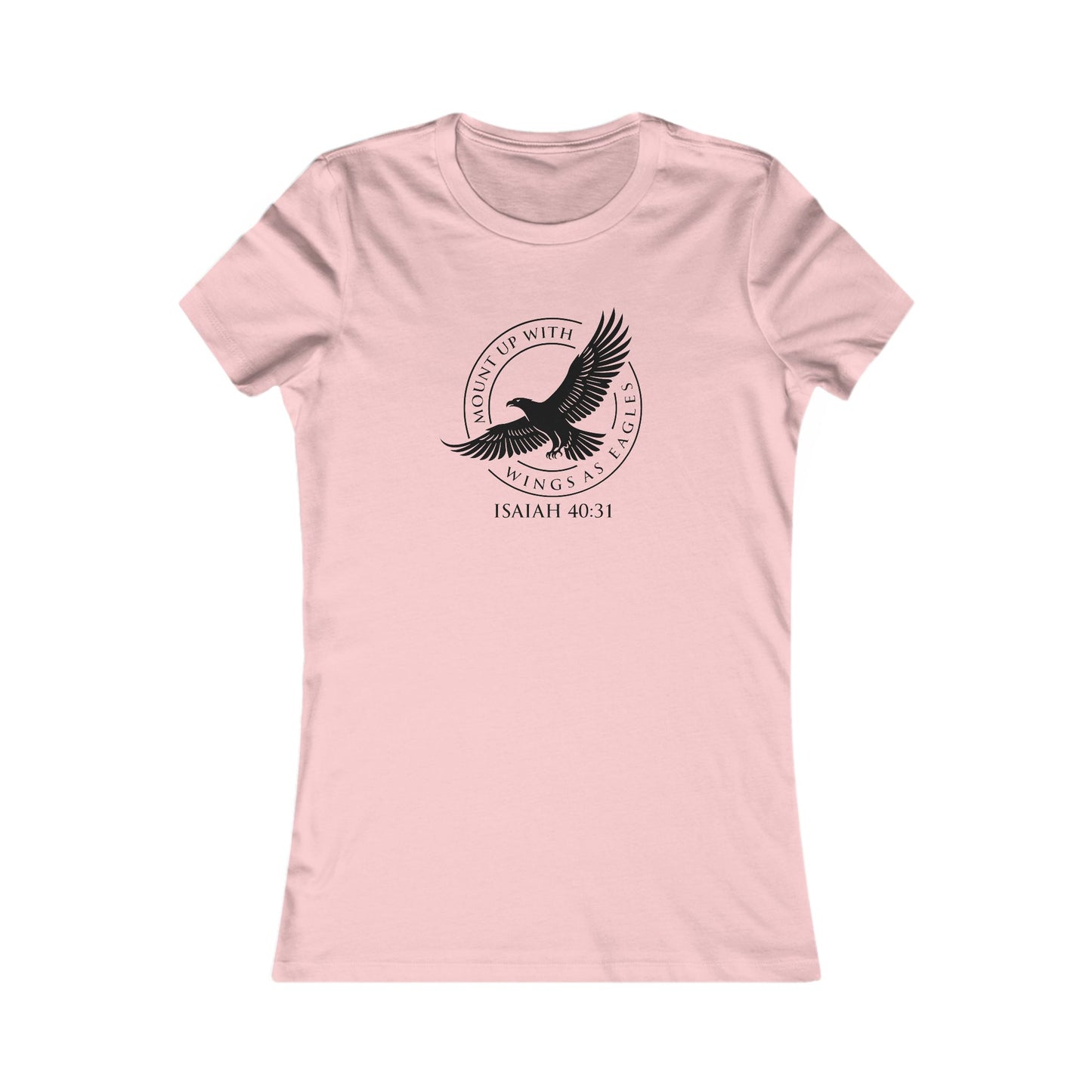 Mount Up With Wings — Isaiah 40:31 Women's Tee