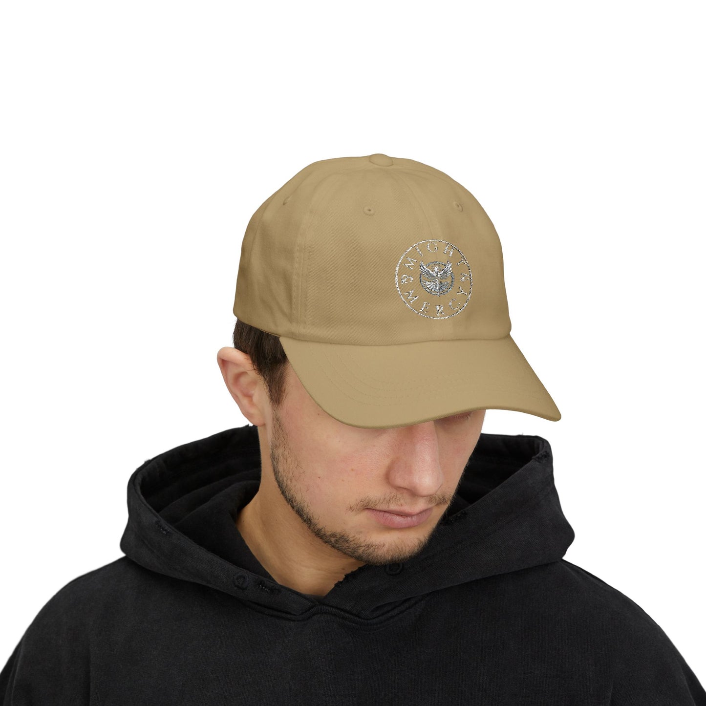 Might & Mercy Embroidered Logo Dad Cap