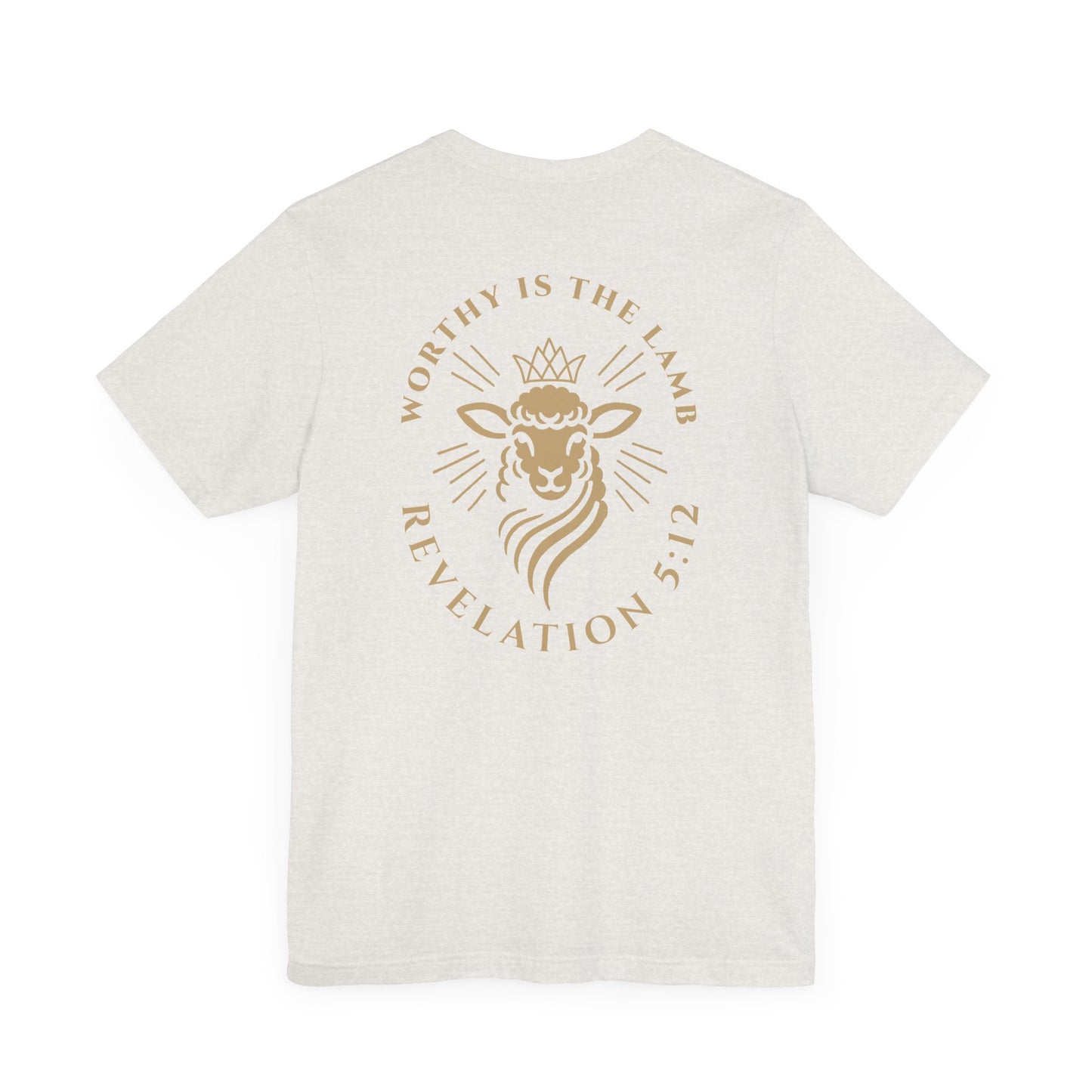 Revelation 5:12 Short Sleeve Tee