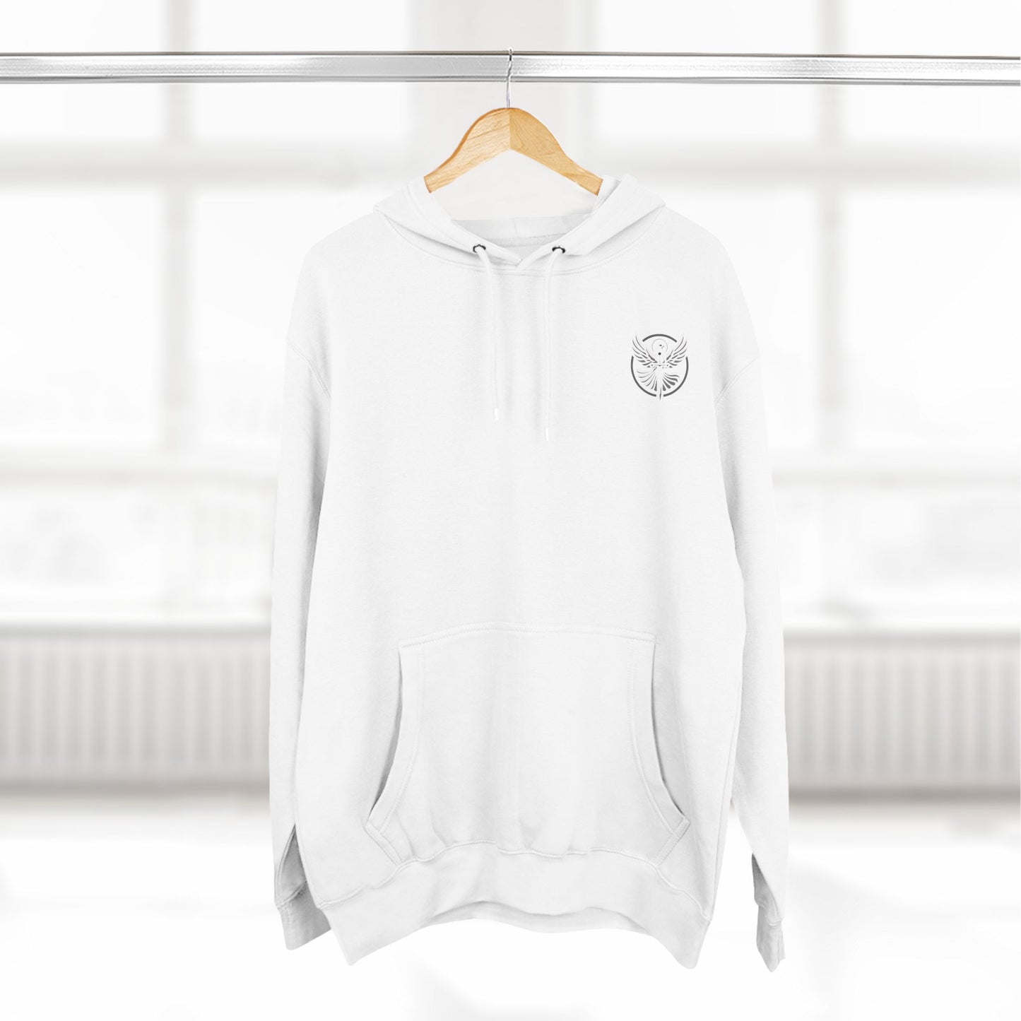 Might & Mercy Small Logo Fleece Hoodie