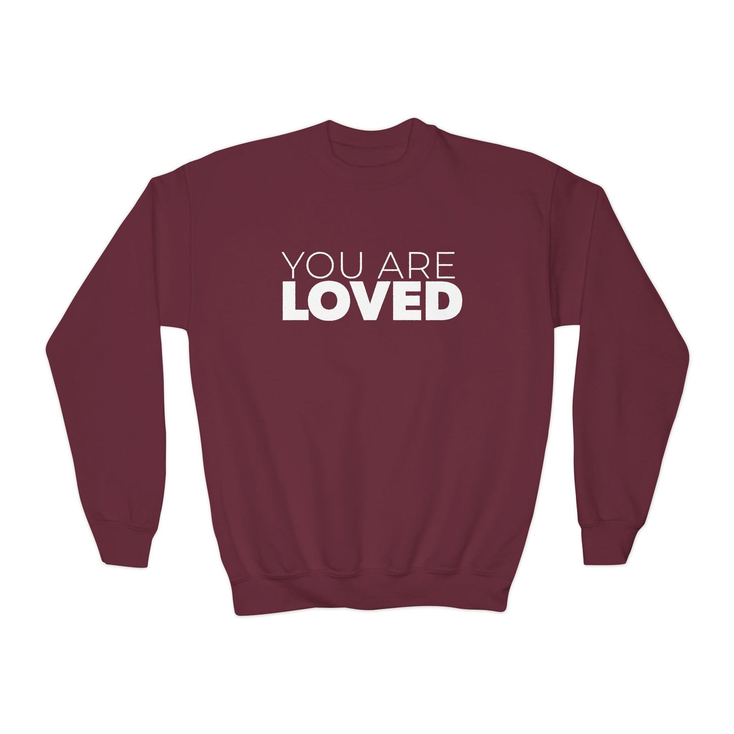 Youth You Are Loved Crewneck Sweatshirt