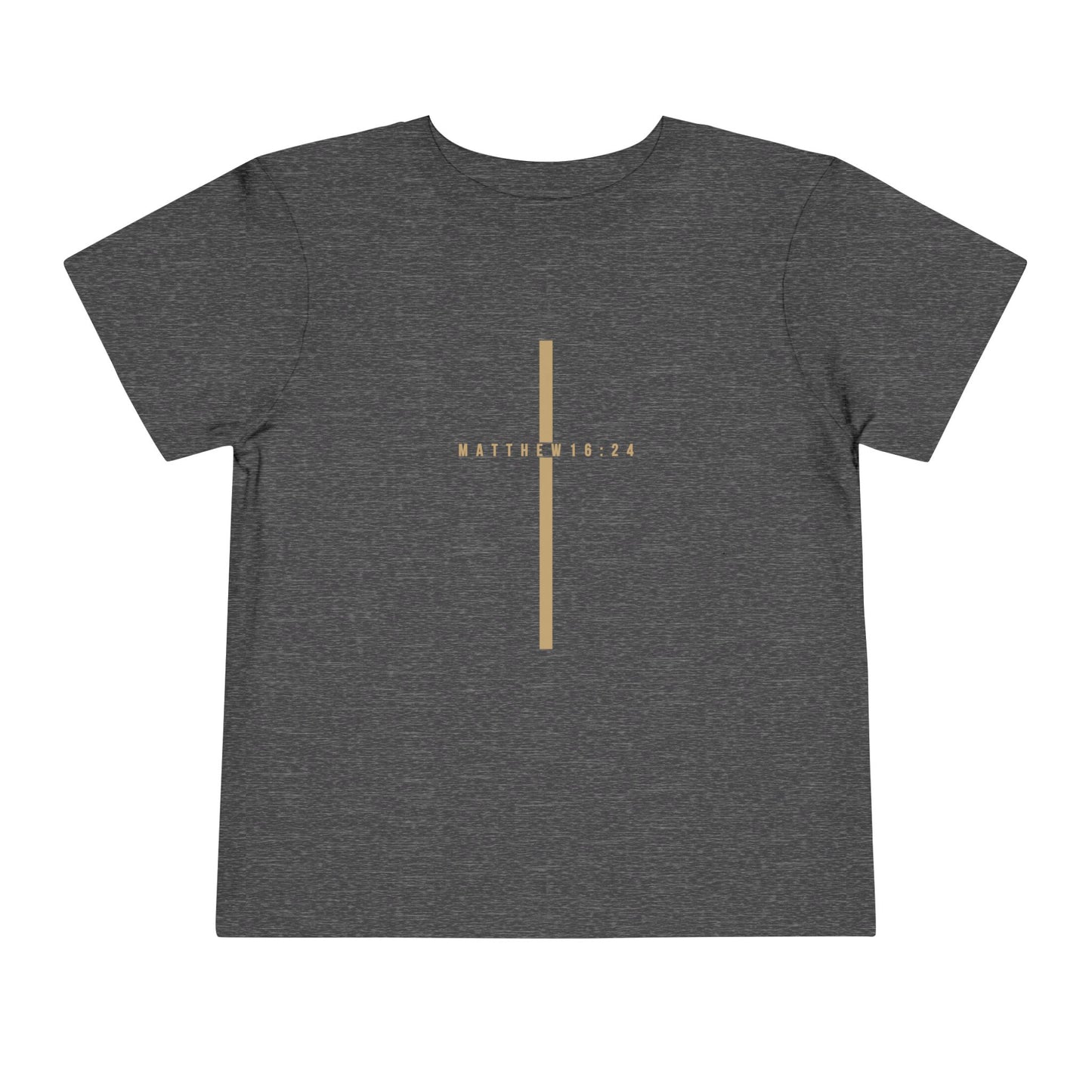 Toddler Take Up Your Cross Tee (Matthew 16:24)