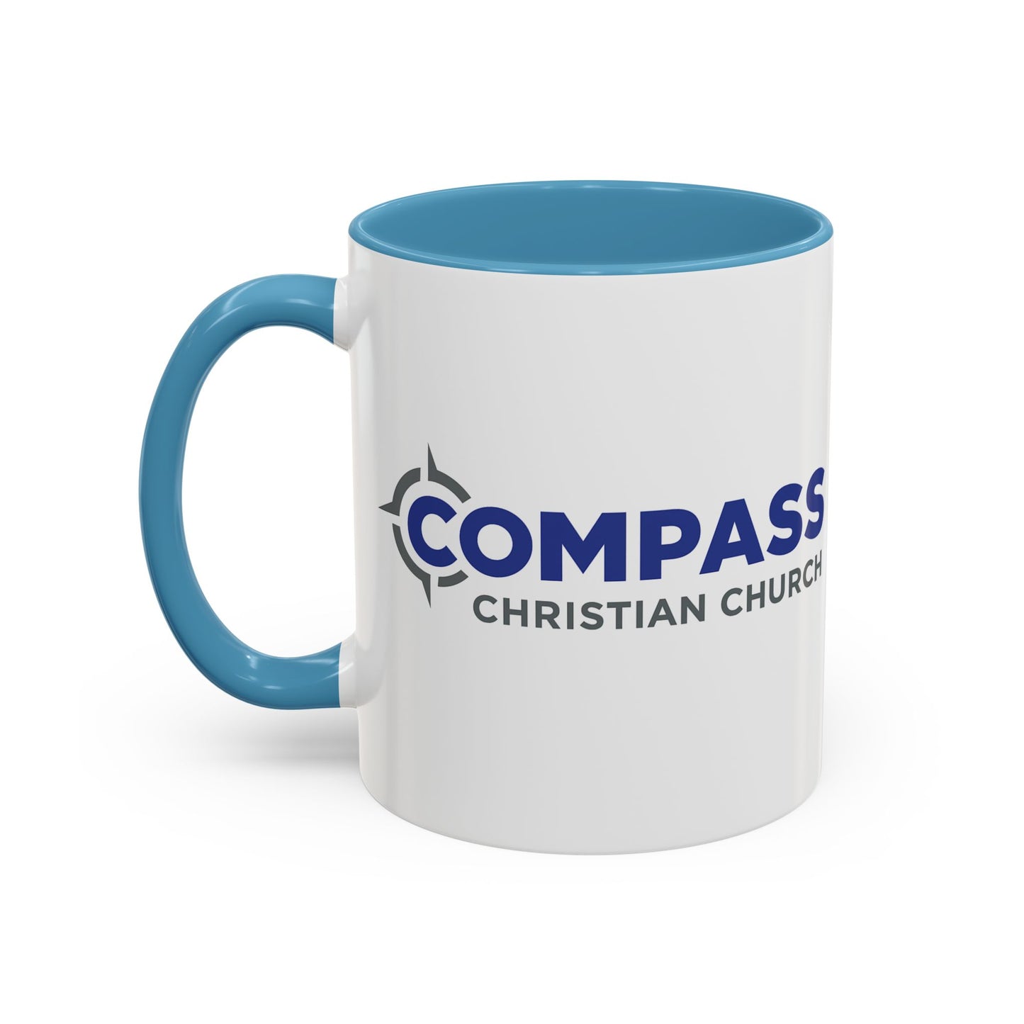 Compass Christian Church Accent Coffee Mug - 11/15oz