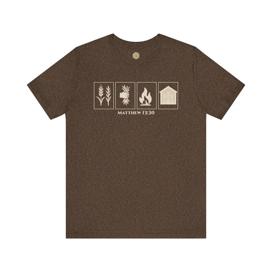 Parable of the Weeds – Matthew 13:30 Christian Tee