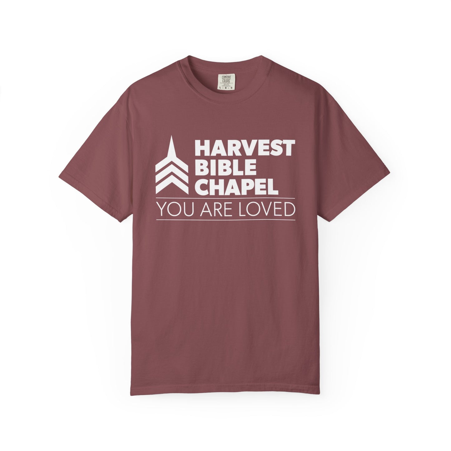 Premium You Are Loved Short Sleeve Garment-Dyed Tee