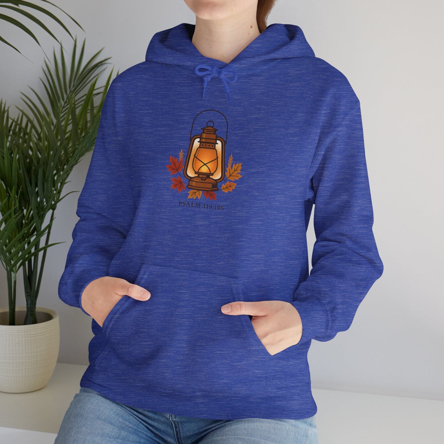 Lamp To My Feet – Psalm 119:105 Christian Fall Hoodie
