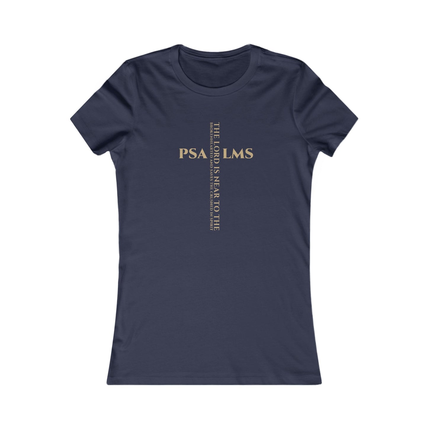 The Lord Is Near — Psalm 34:18 Women's Short Sleeve Tee