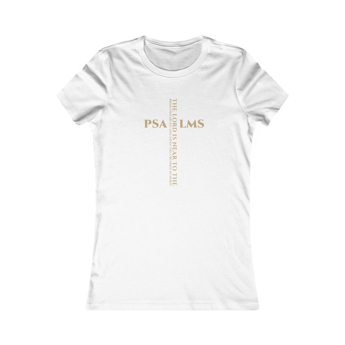 The Lord Is Near — Psalm 34:18 Women's Short Sleeve Tee