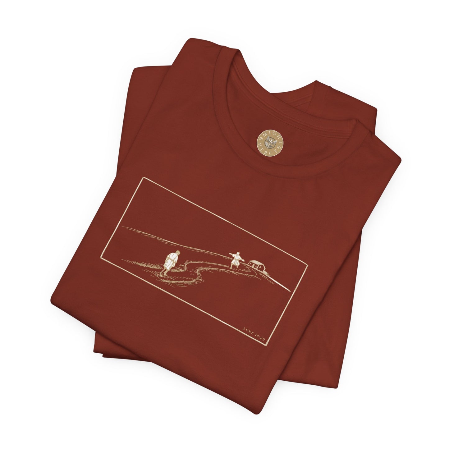 He Ran - Luke 15:20 Tee
