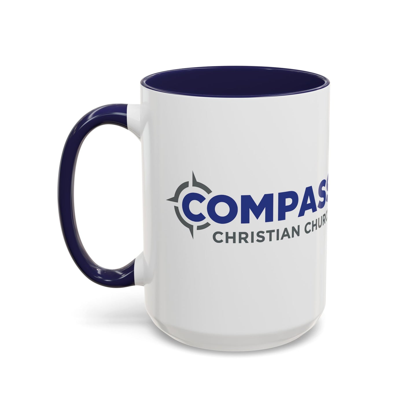 Compass Christian Church Accent Coffee Mug - 11/15oz