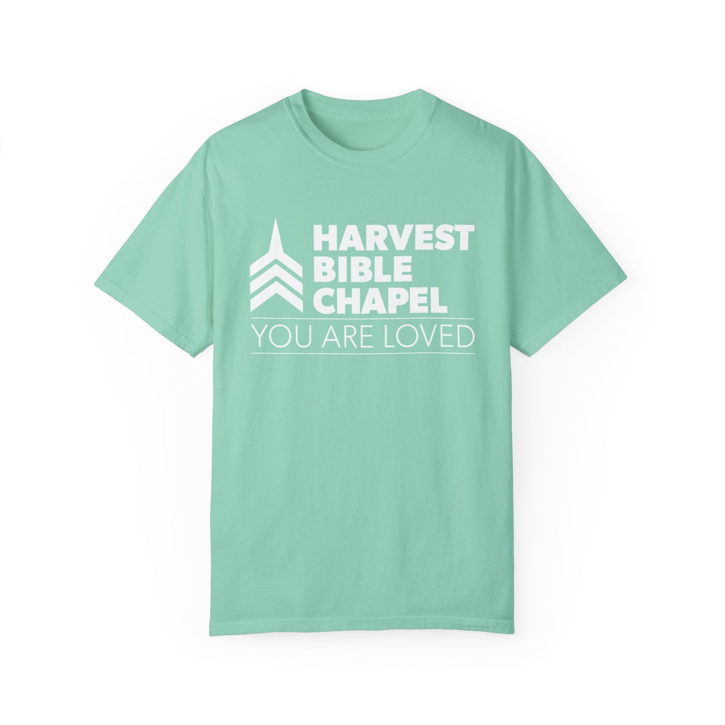 Premium You Are Loved Short Sleeve Garment-Dyed Tee