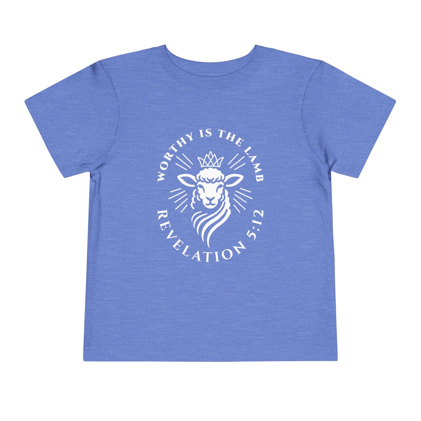 Toddler Worthy Is The Lamb Tee (Revelation 5:12)