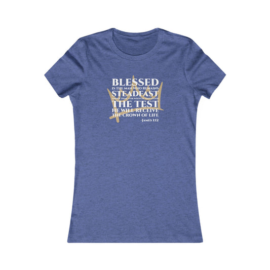 Steadfast — James 1:12 Women's Tee