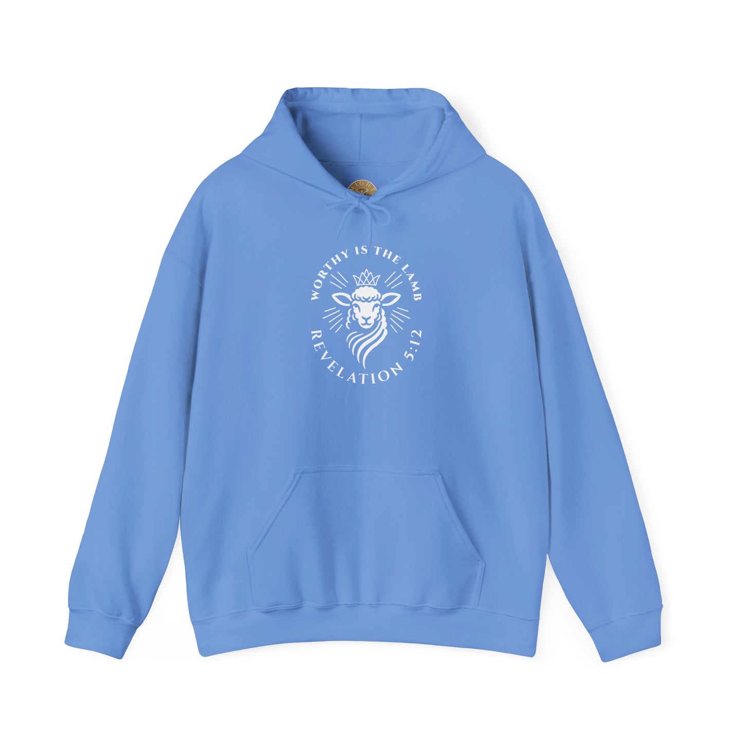 Worthy is the Lamb (Revelation 5:12) Hooded Sweatshirt