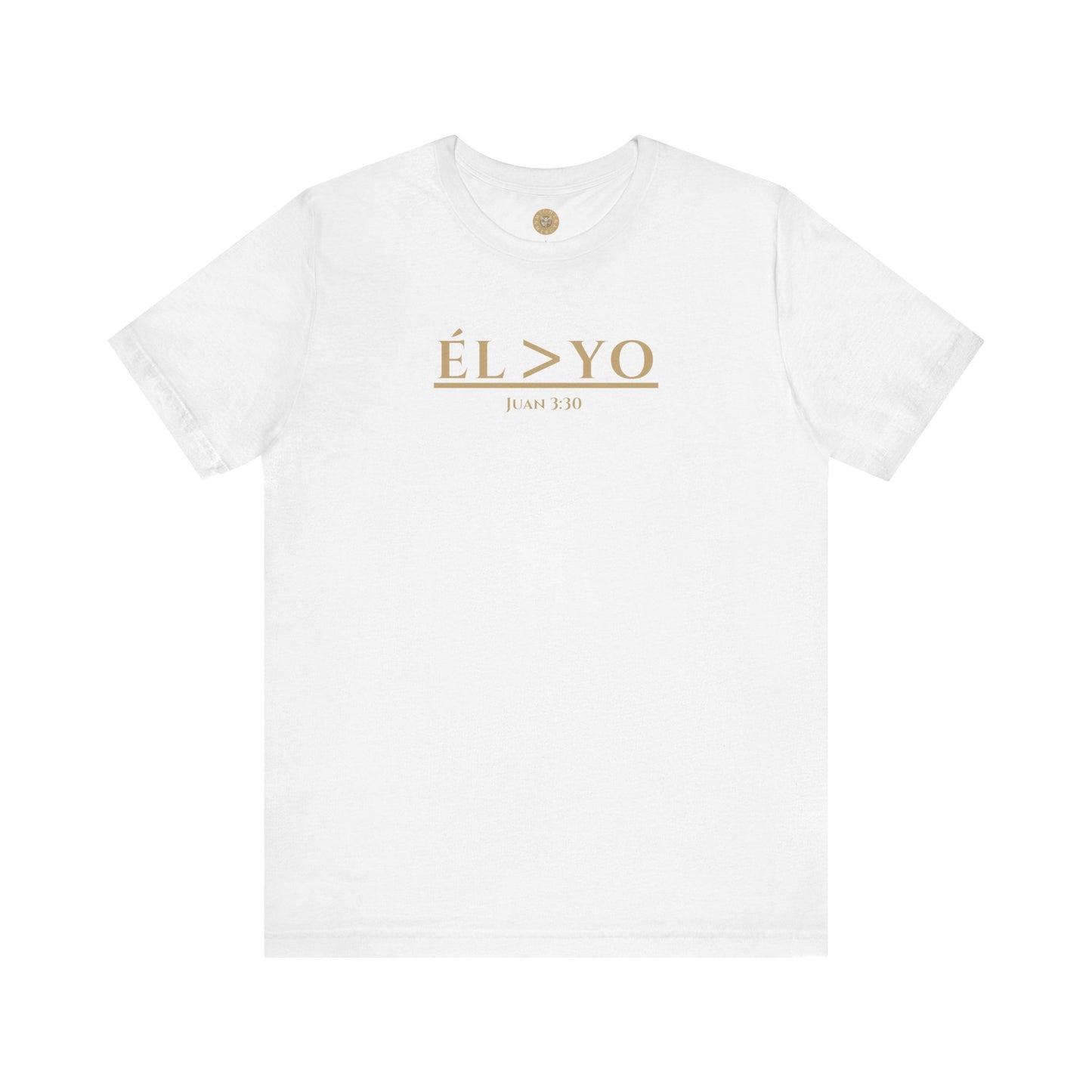ÉL > YO – Juan 3:30 Short Sleeve Tee (En Español)