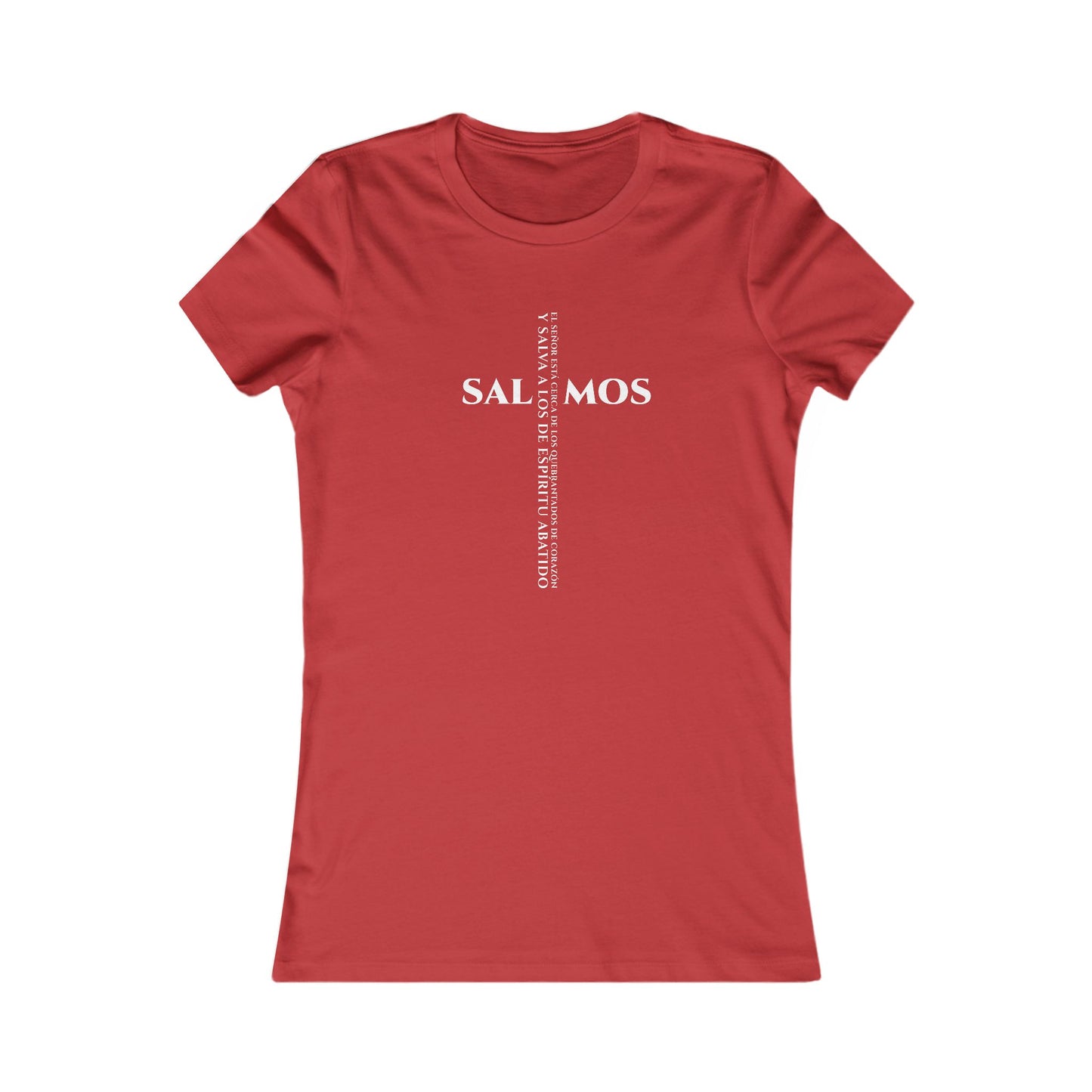 El Señor Está Cerca — Salmos 34:18 Camiseta para Mujer